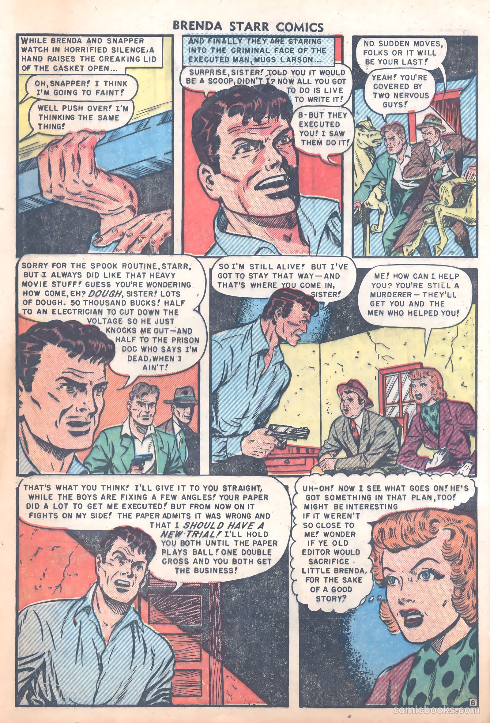 Brenda Starr Comics #8 — page 8 of 36
