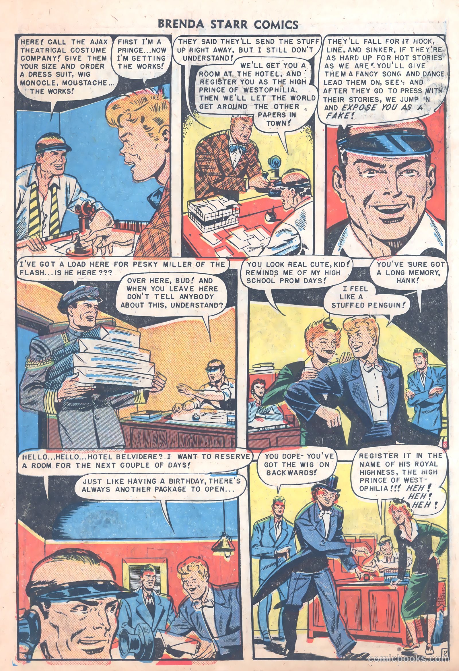 Brenda Starr Comics #8 — page 14 of 36