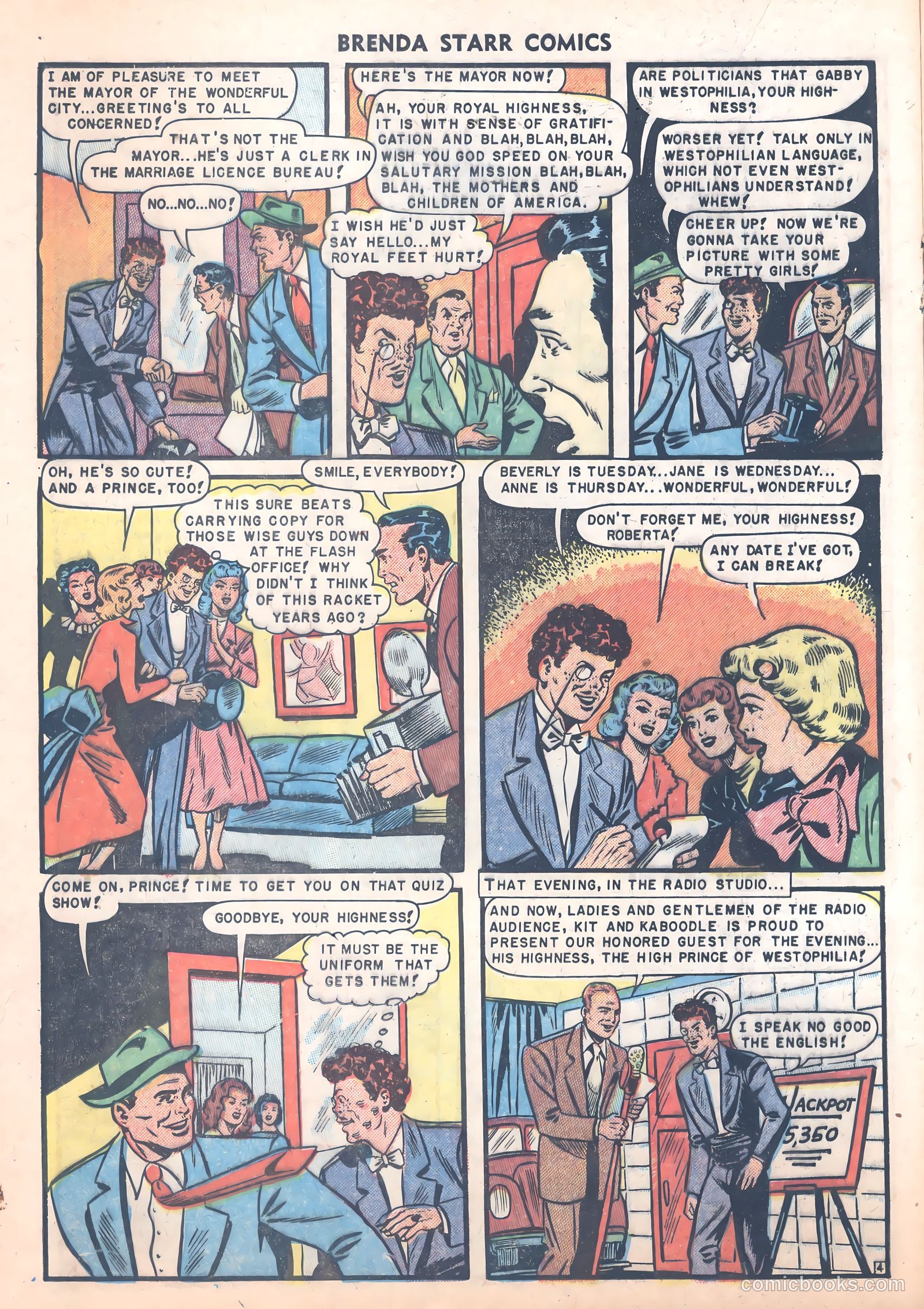 Brenda Starr Comics #8 — page 16 of 36