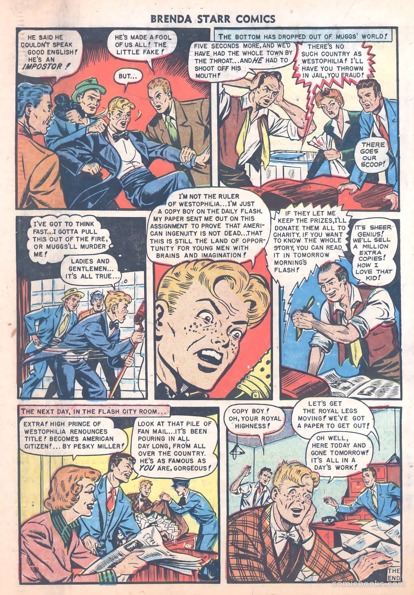 Brenda Starr Comics #8 — page 18 of 36