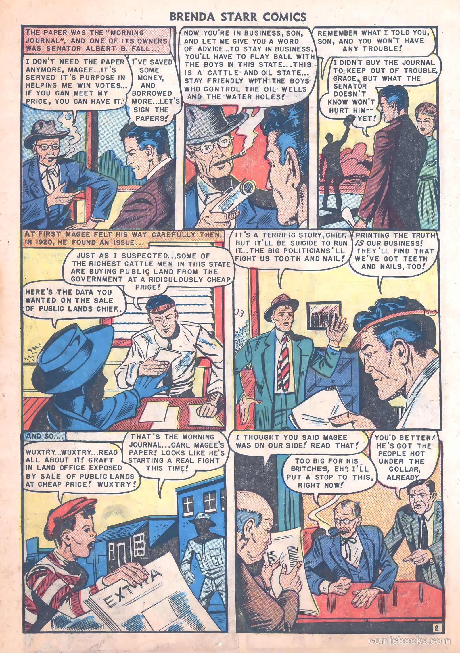 Brenda Starr Comics #8 — page 22 of 36