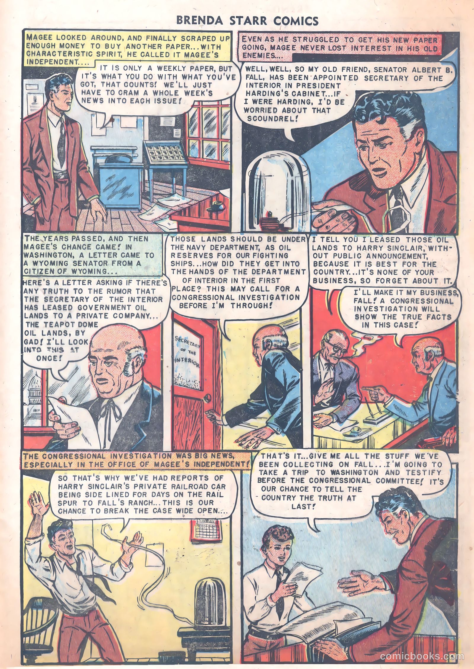 Brenda Starr Comics #8 — page 25 of 36