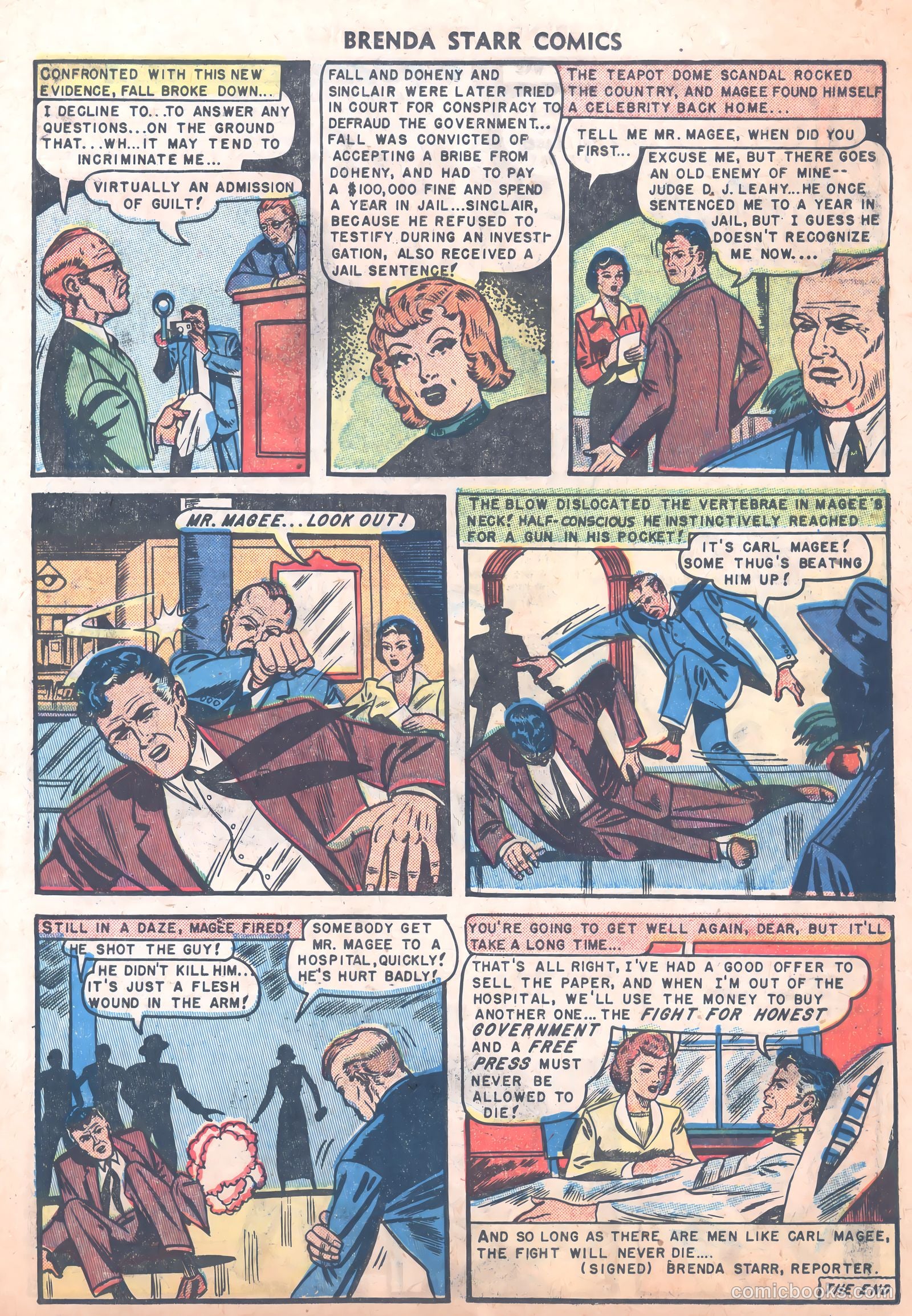 Brenda Starr Comics #8 — page 27 of 36