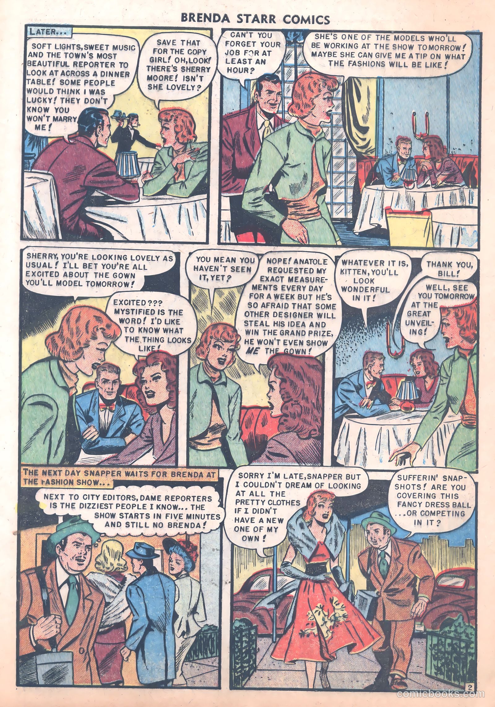 Brenda Starr Comics #8 — page 29 of 36