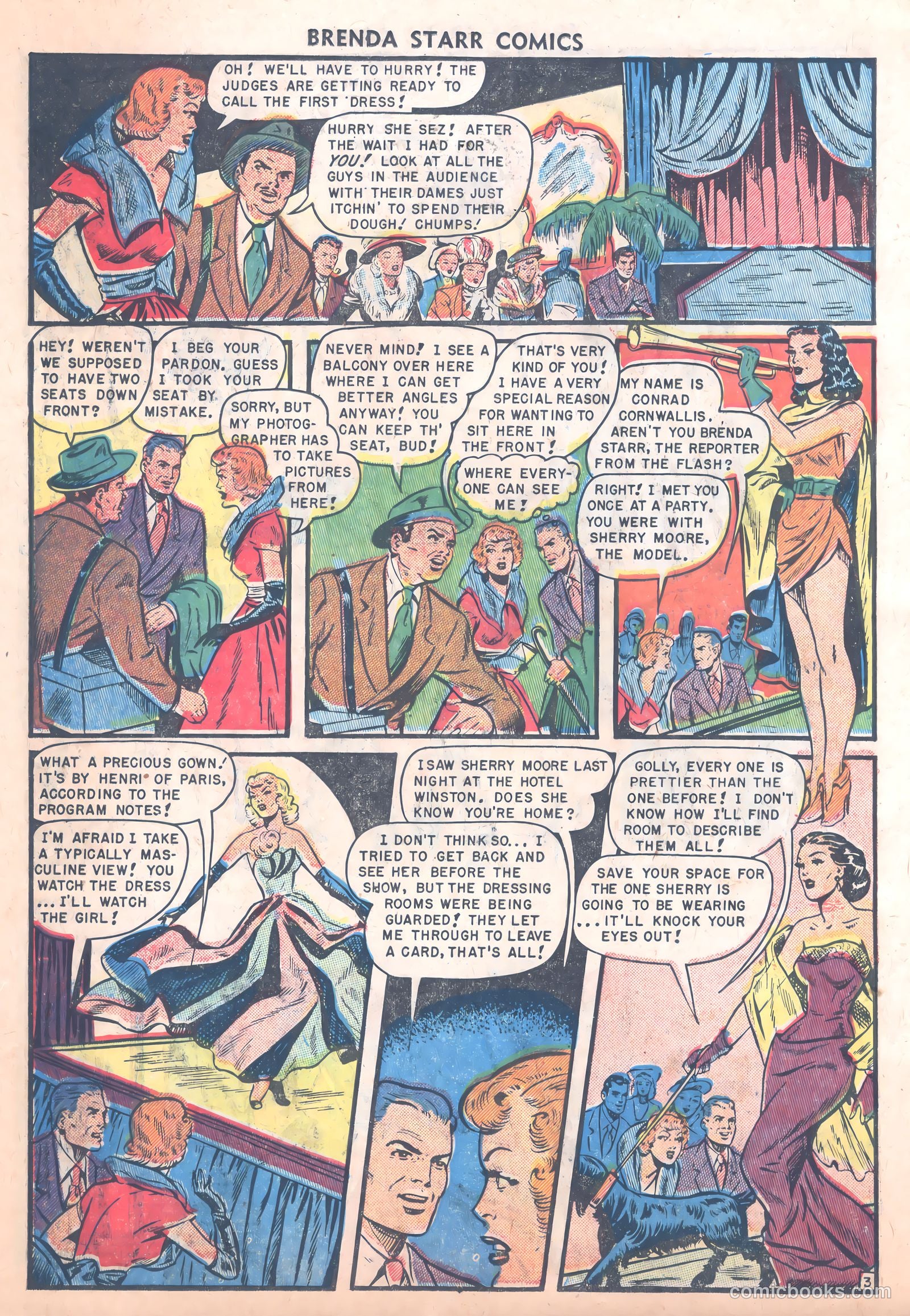 Brenda Starr Comics #8 — page 30 of 36