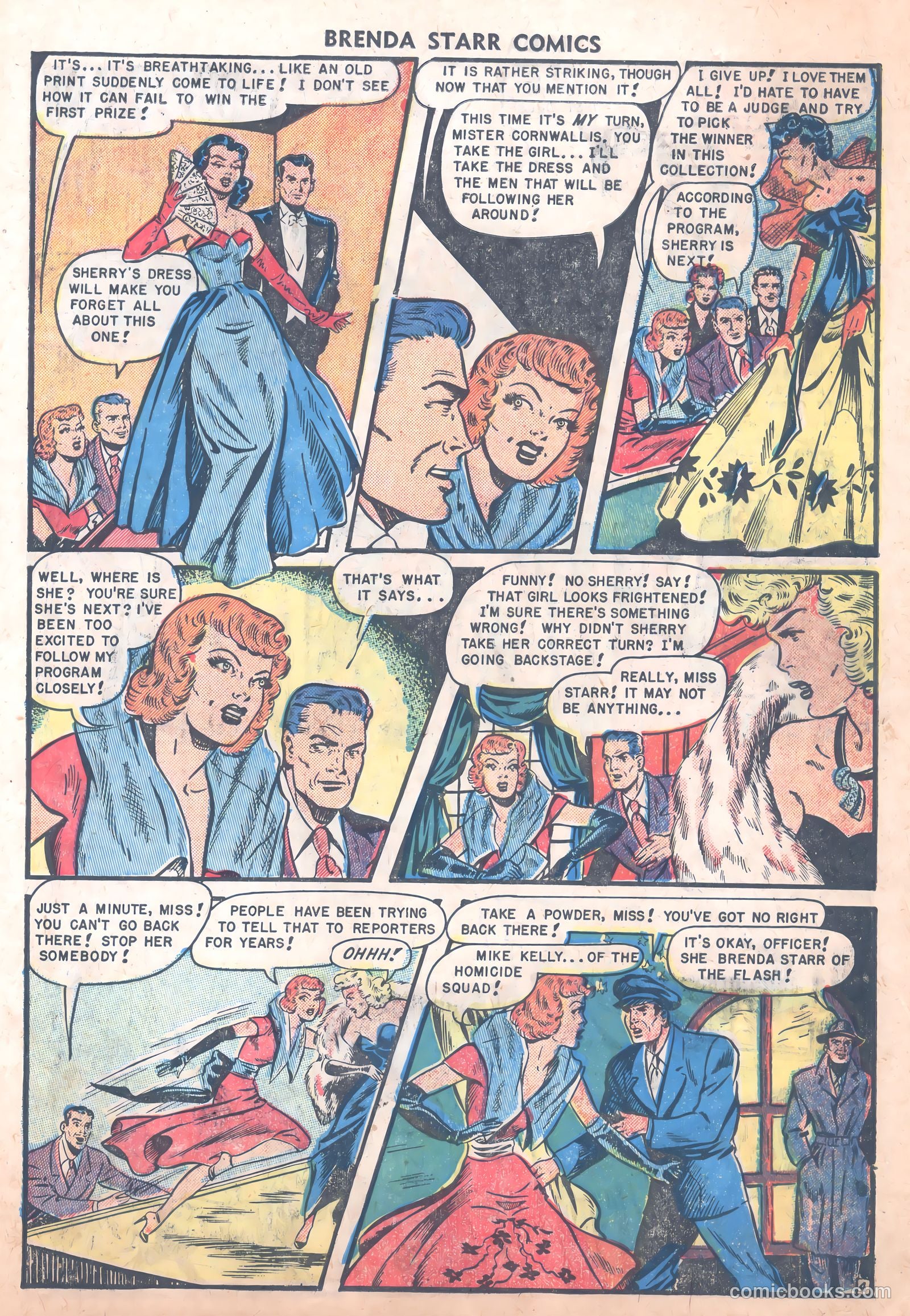 Brenda Starr Comics #8 — page 31 of 36