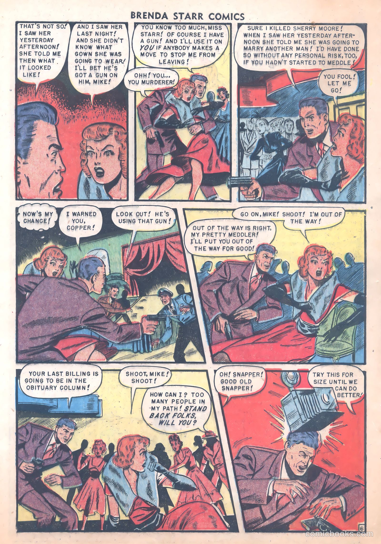 Brenda Starr Comics #8 — page 33 of 36