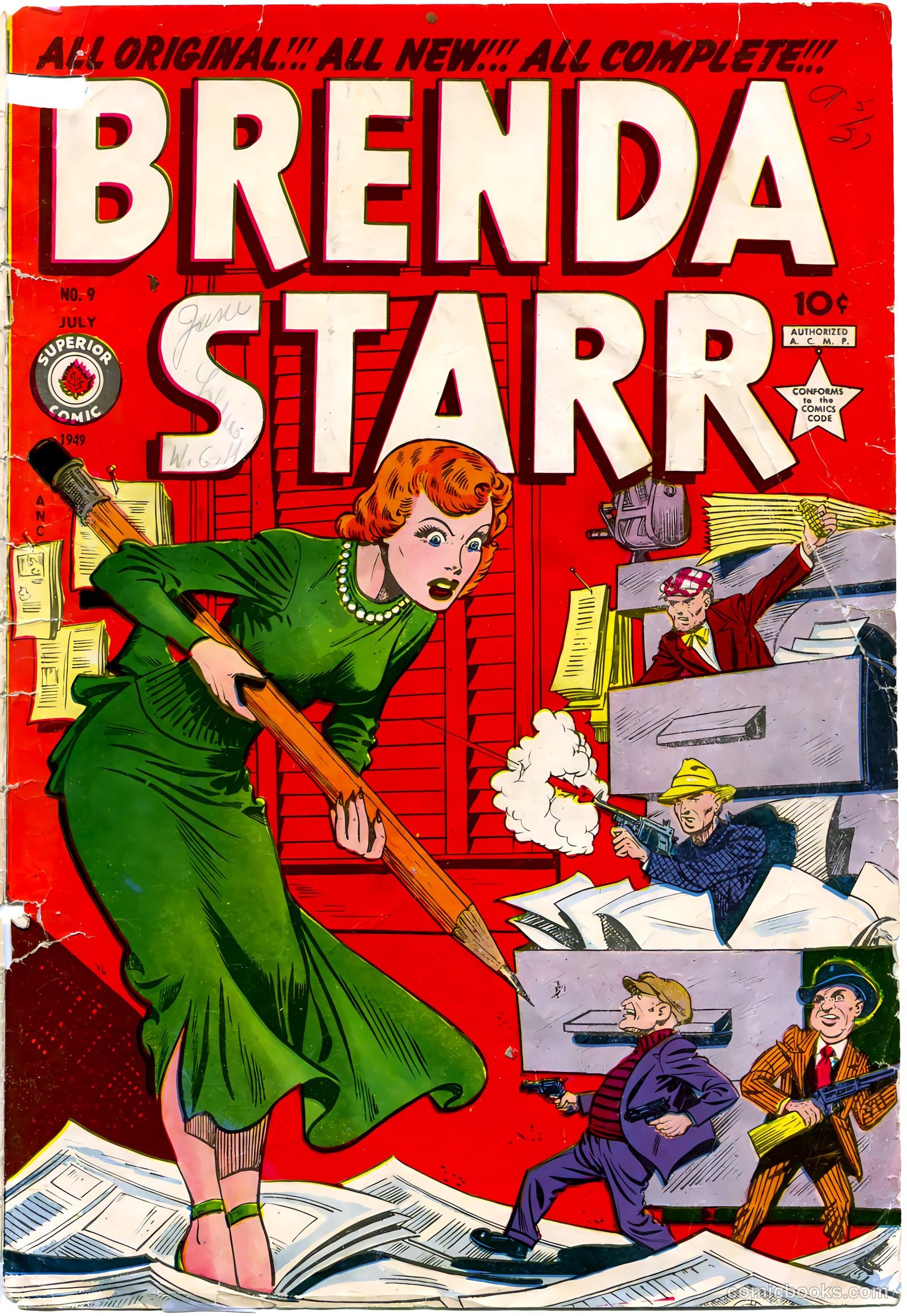 Brenda Starr Comics #9 — page 1 of 36