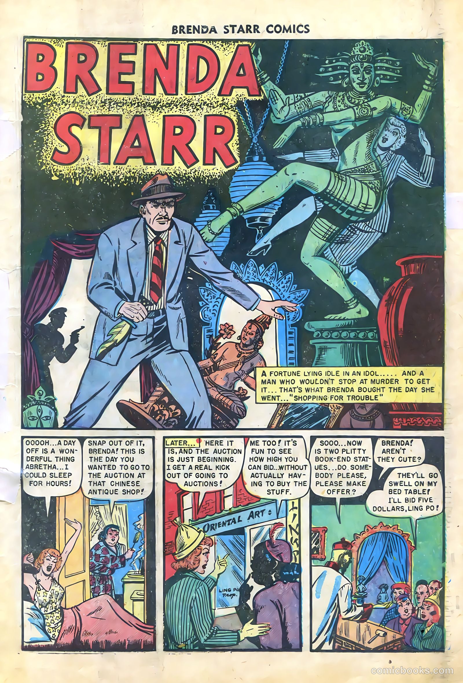 Brenda Starr Comics #9 — page 3 of 36