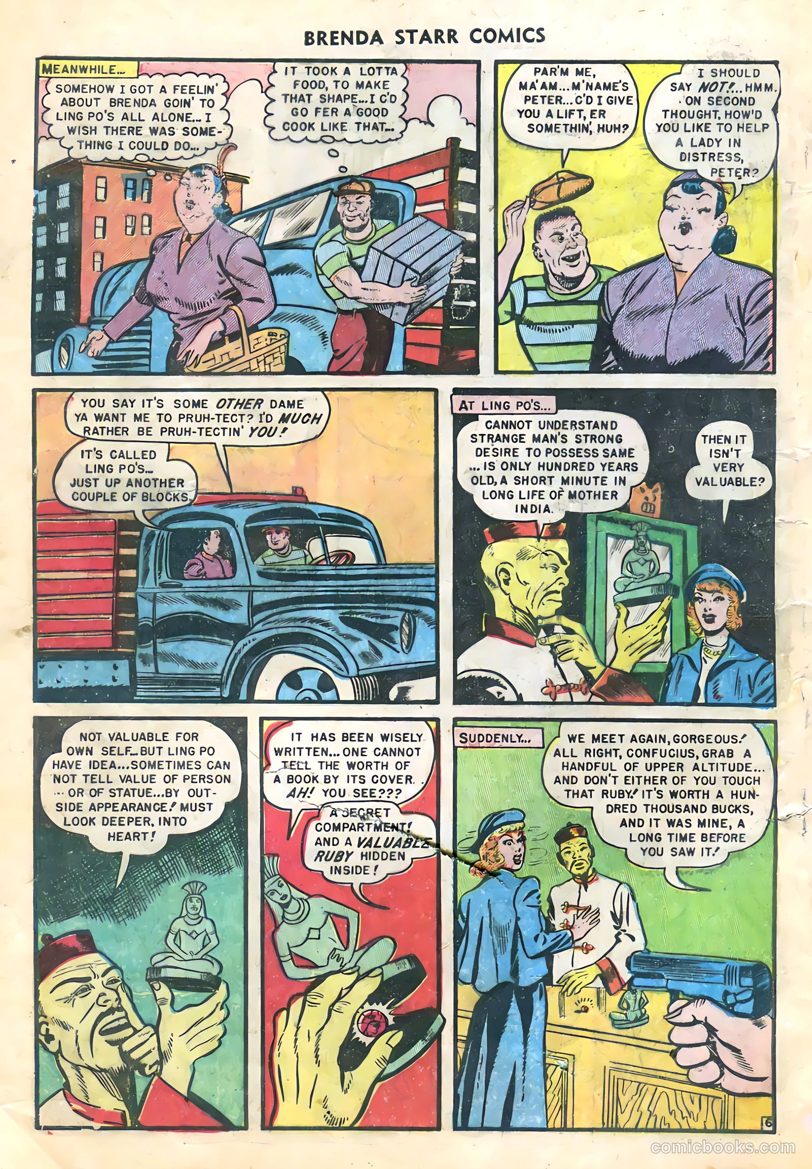 Brenda Starr Comics #9 — page 8 of 36