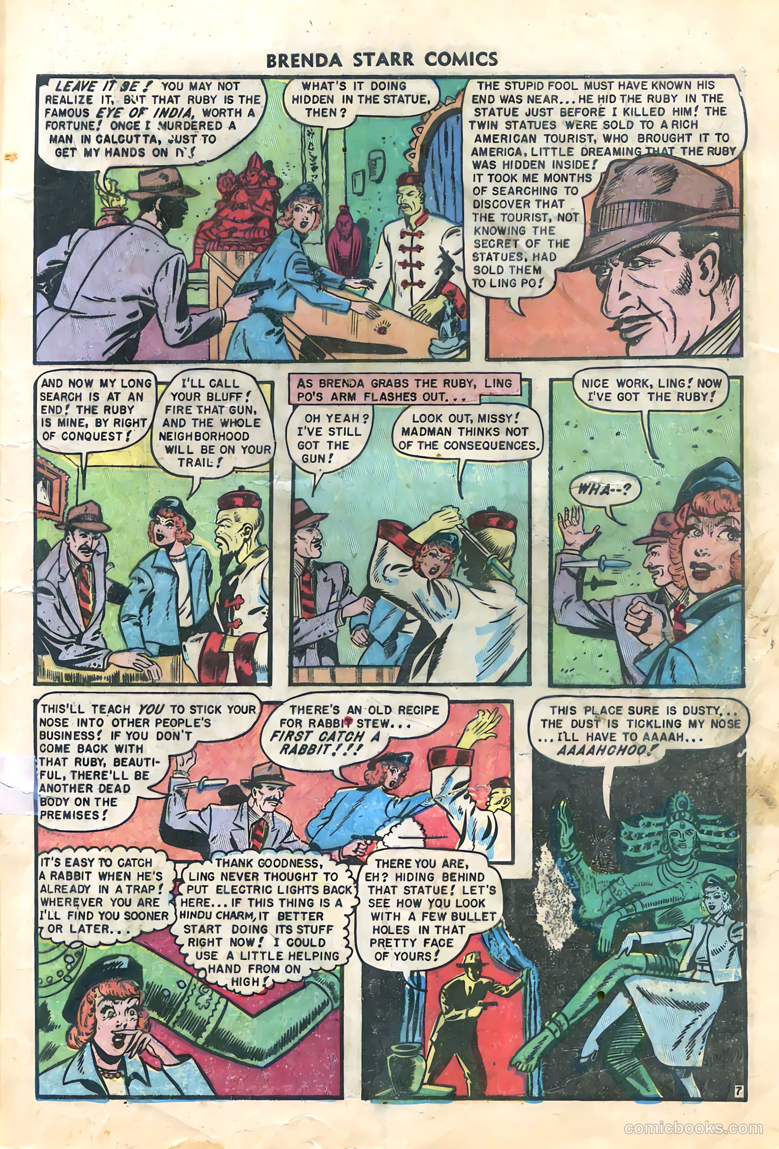 Brenda Starr Comics #9 — page 9 of 36