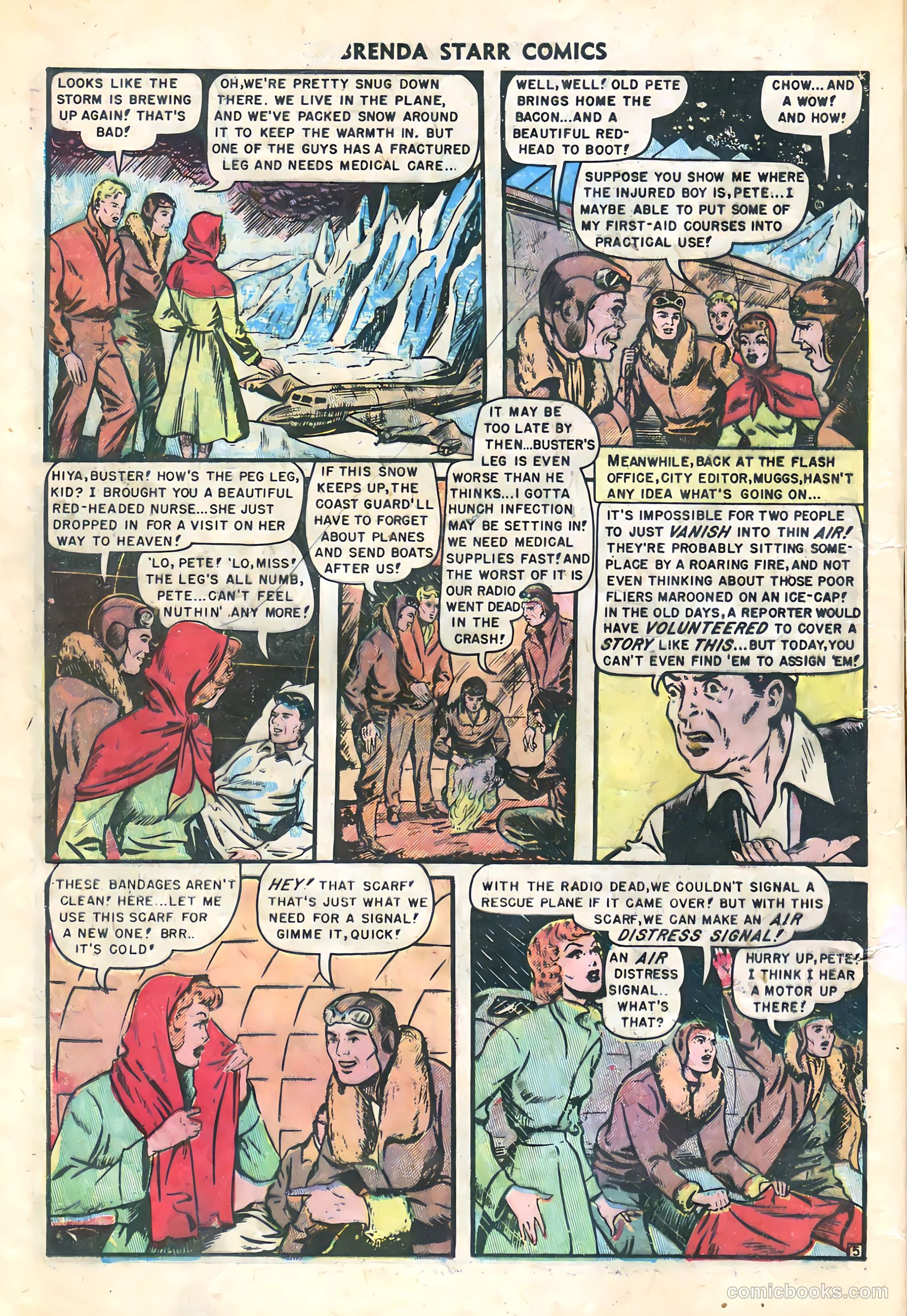 Brenda Starr Comics #9 — page 16 of 36
