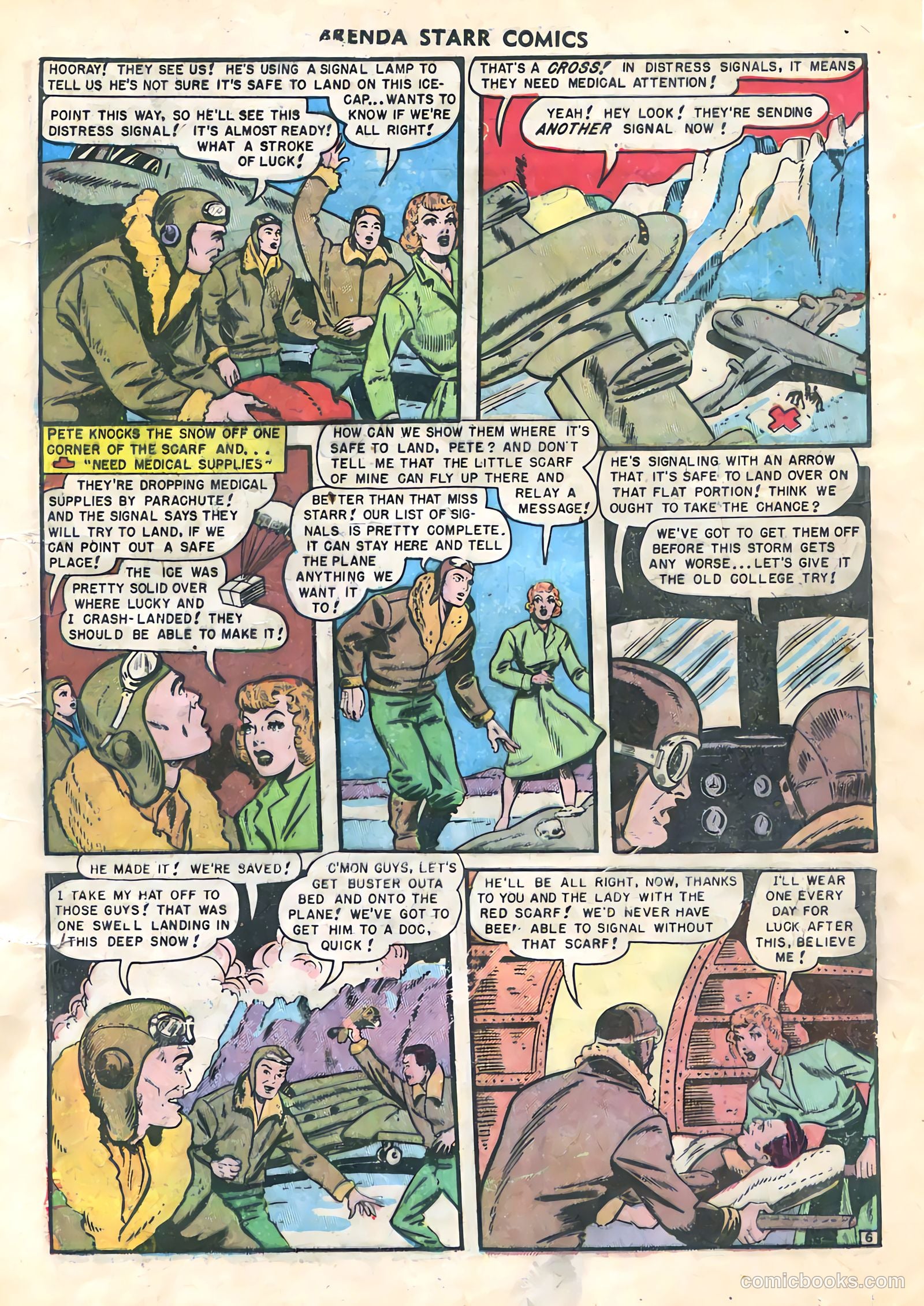 Brenda Starr Comics #9 — page 17 of 36