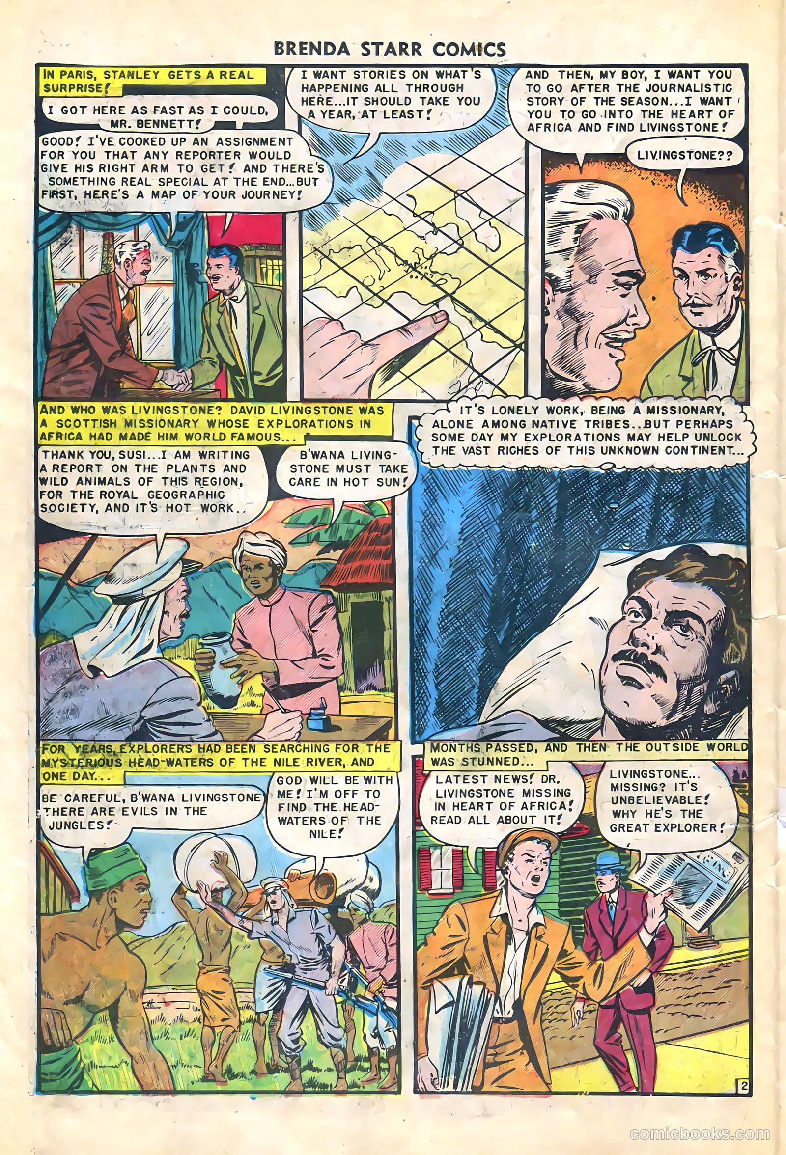 Brenda Starr Comics #9 — page 22 of 36