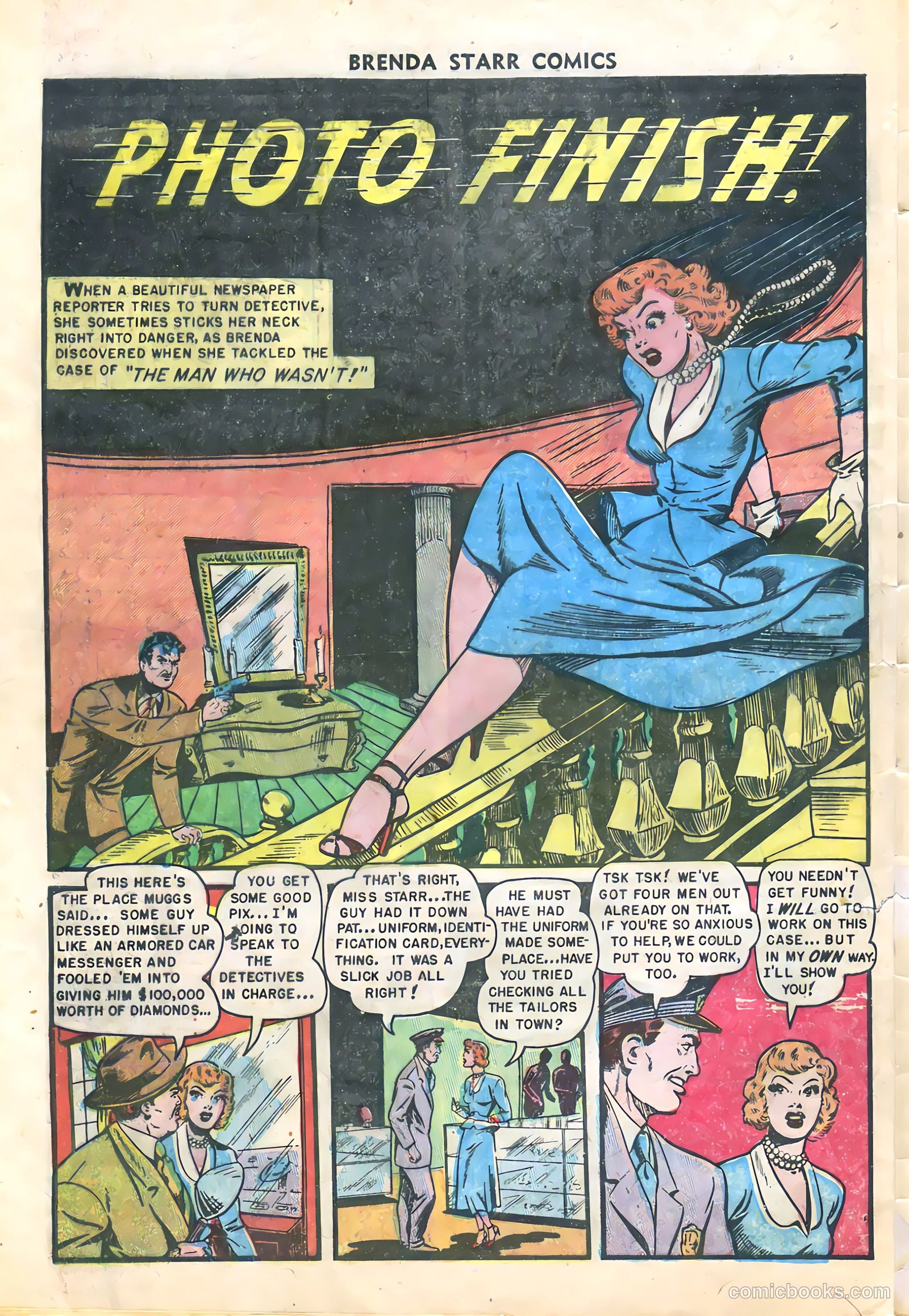 Brenda Starr Comics #9 — page 28 of 36