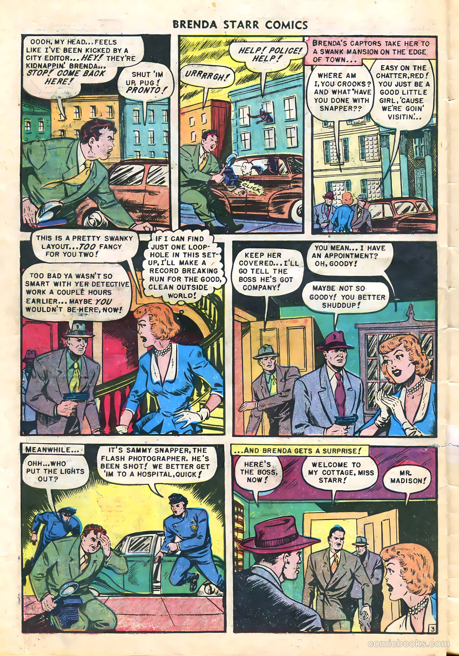 Brenda Starr Comics #9 — page 30 of 36