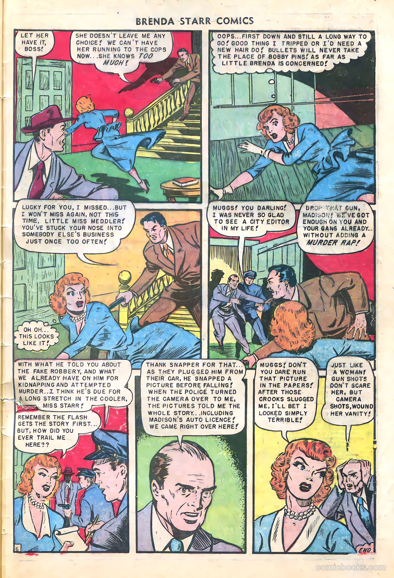 Brenda Starr Comics #9 — page 33 of 36