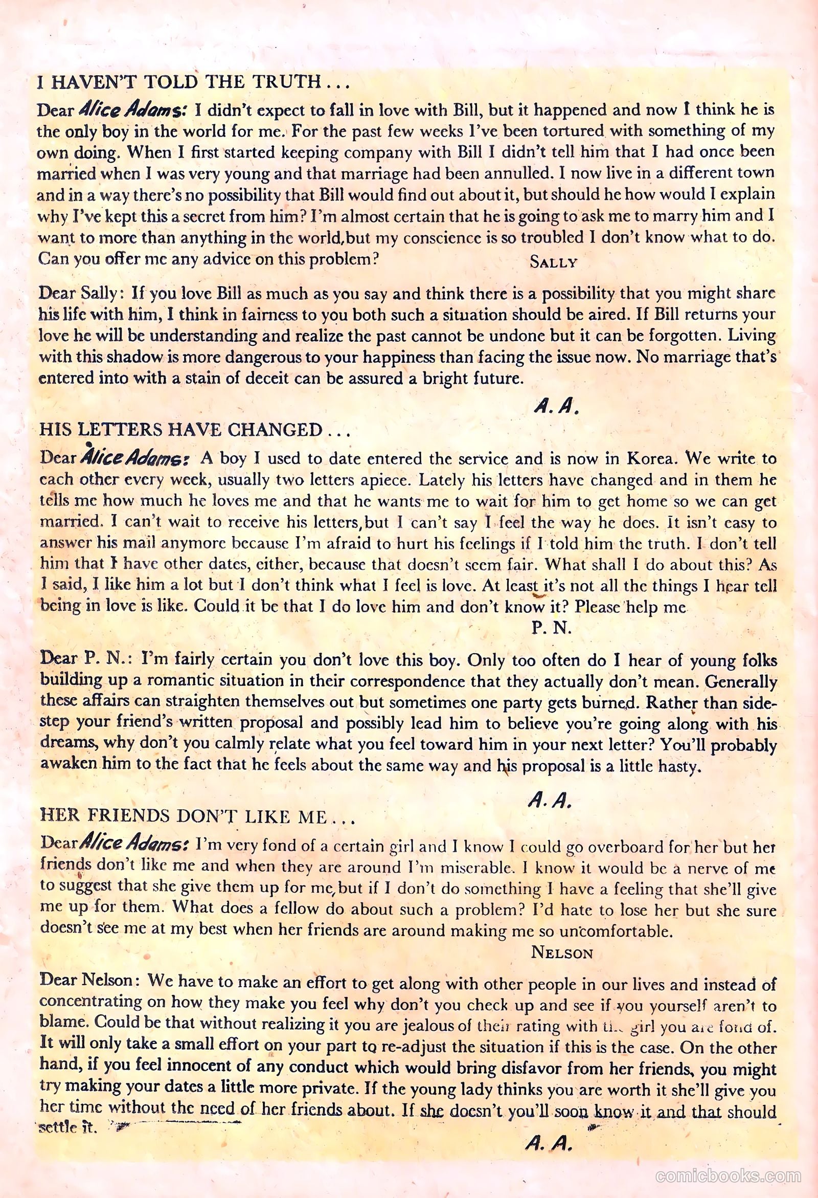 Bride's Diary #4 — page 26 of 36