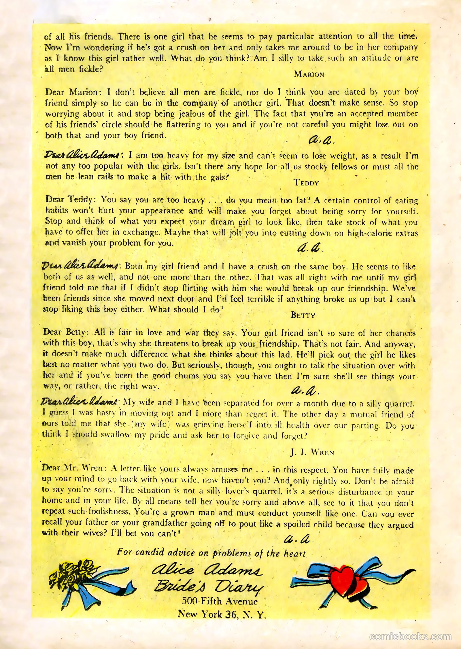 Bride's Diary #7 — page 18 of 36