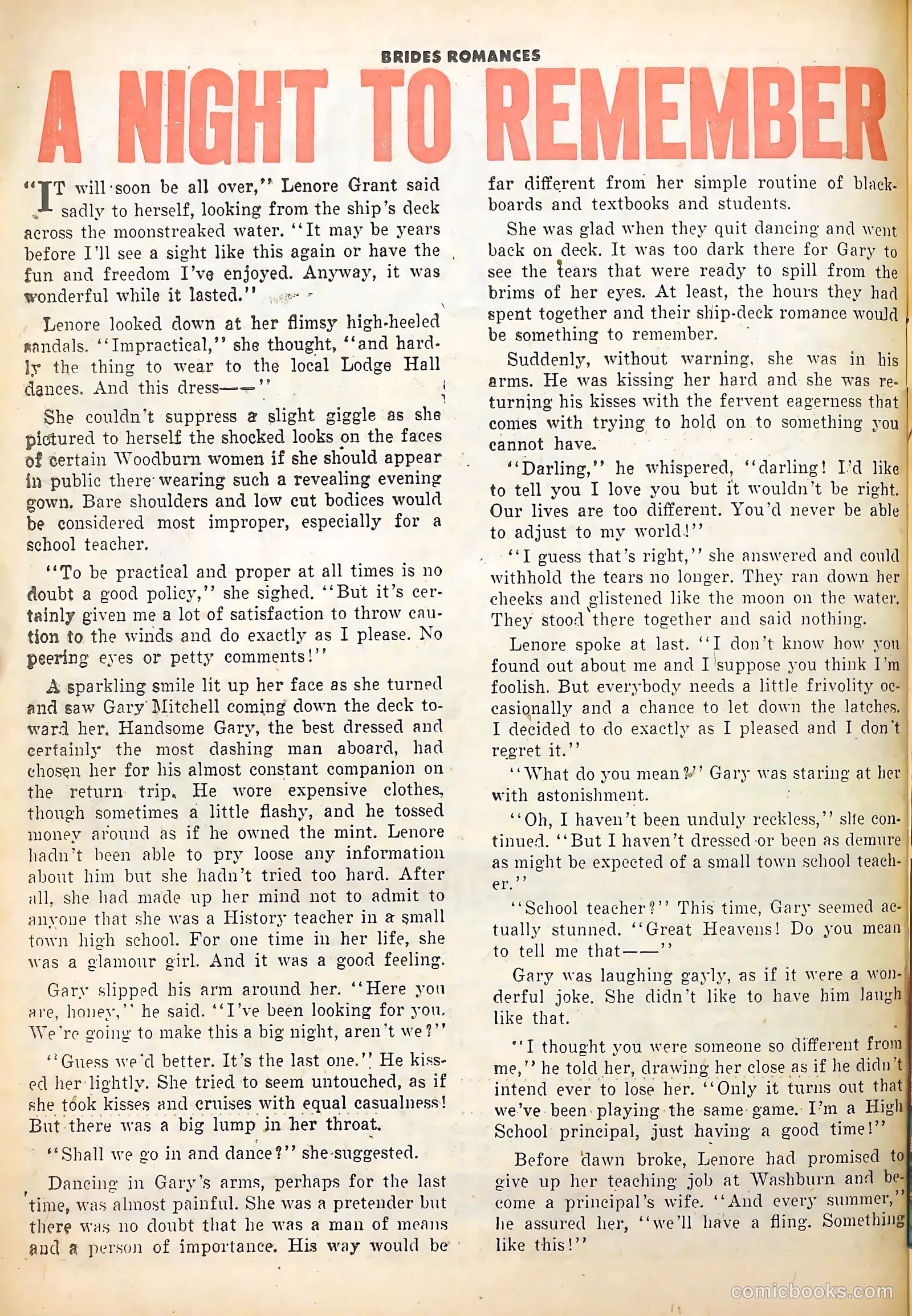 Brides Romances #1 — page 26 of 36