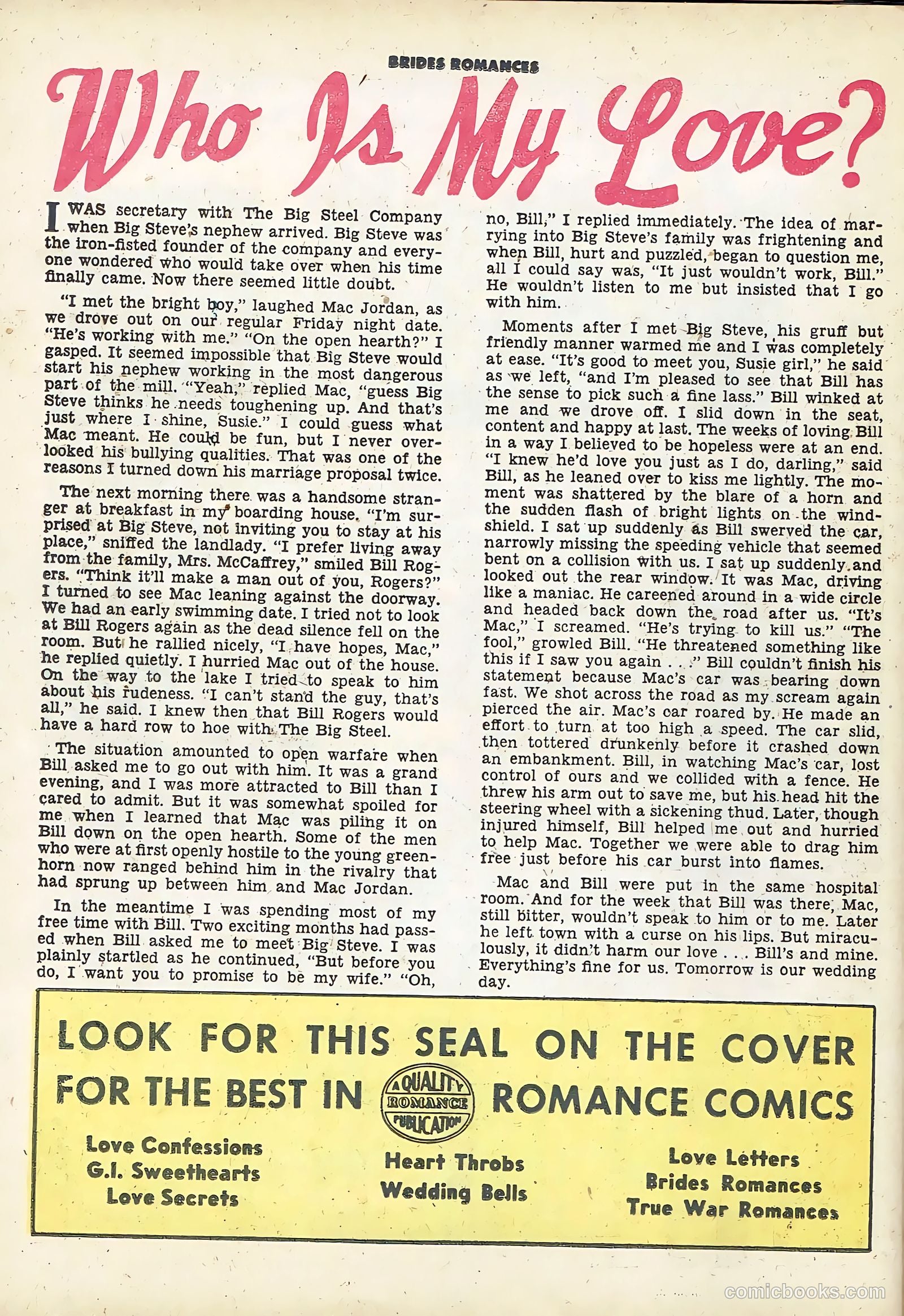 Brides Romances #10 — page 26 of 36