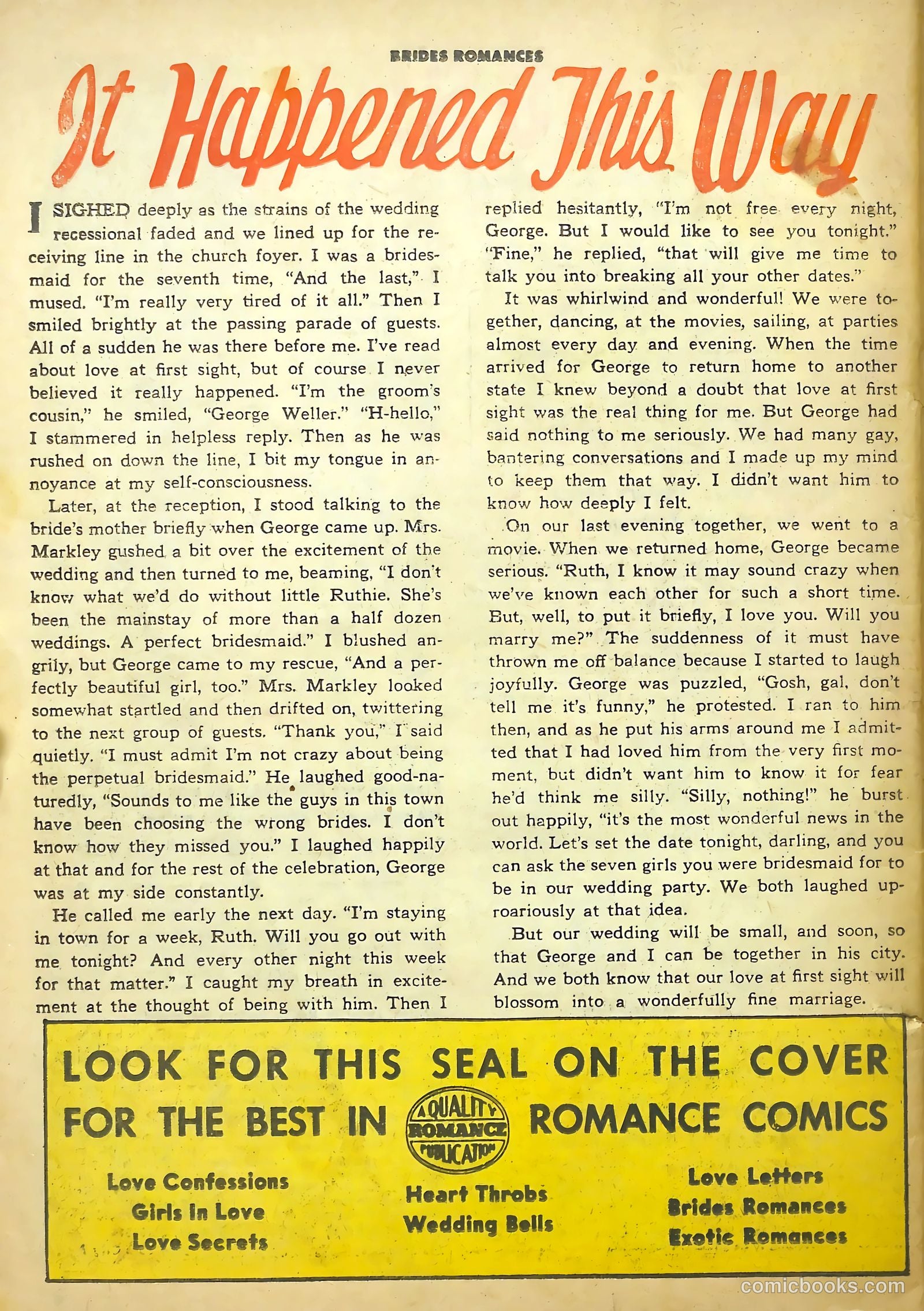Brides Romances #16 — page 26 of 36