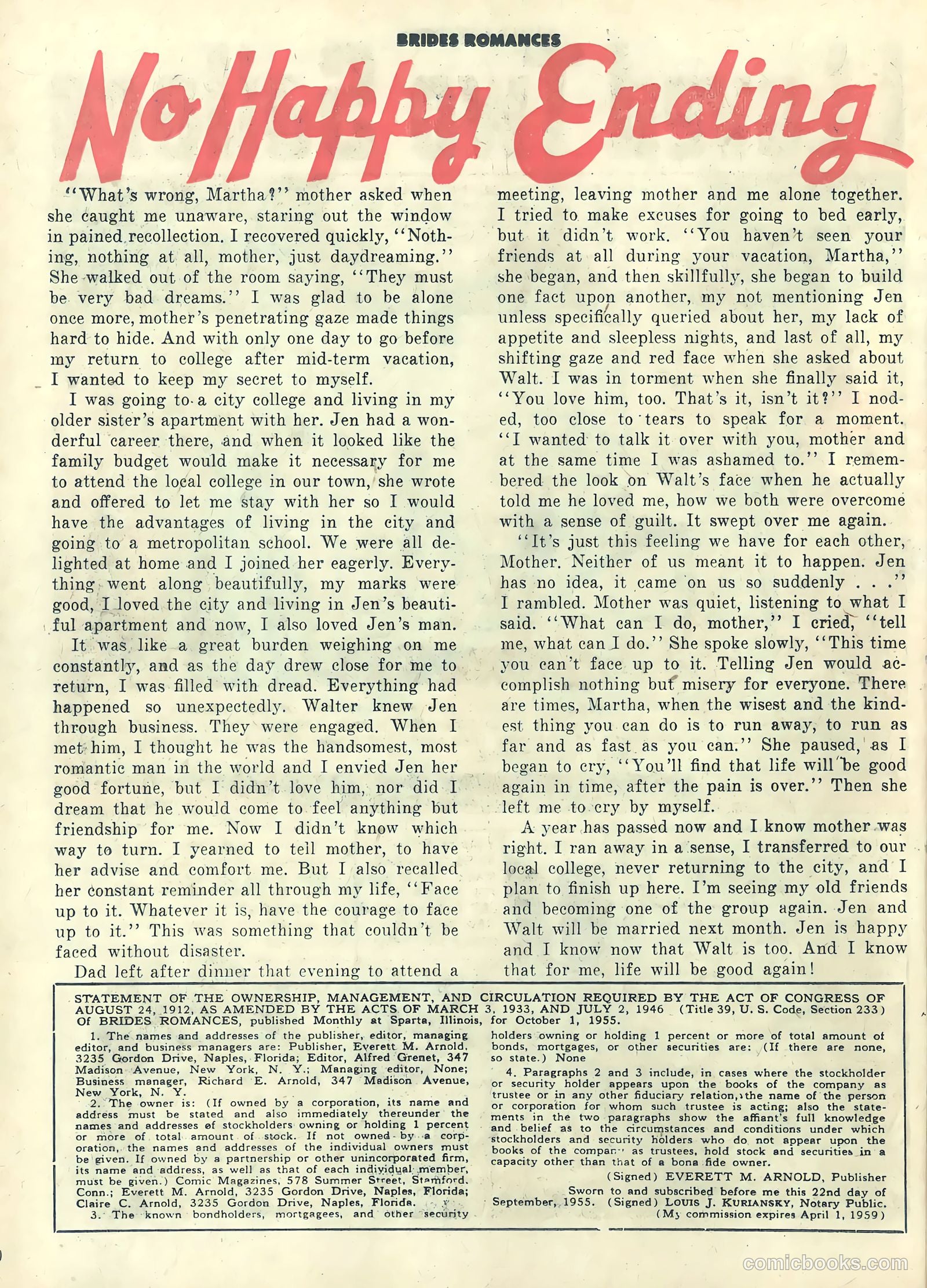 Brides Romances #19 — page 26 of 37