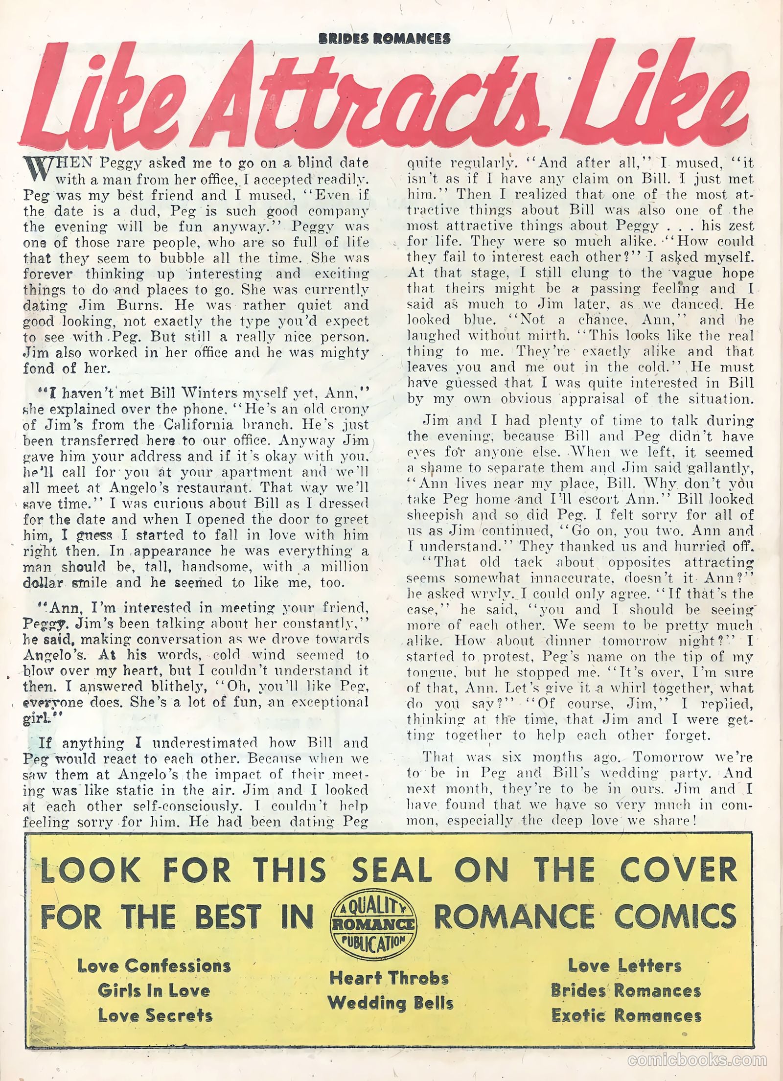 Brides Romances #21 — page 26 of 36