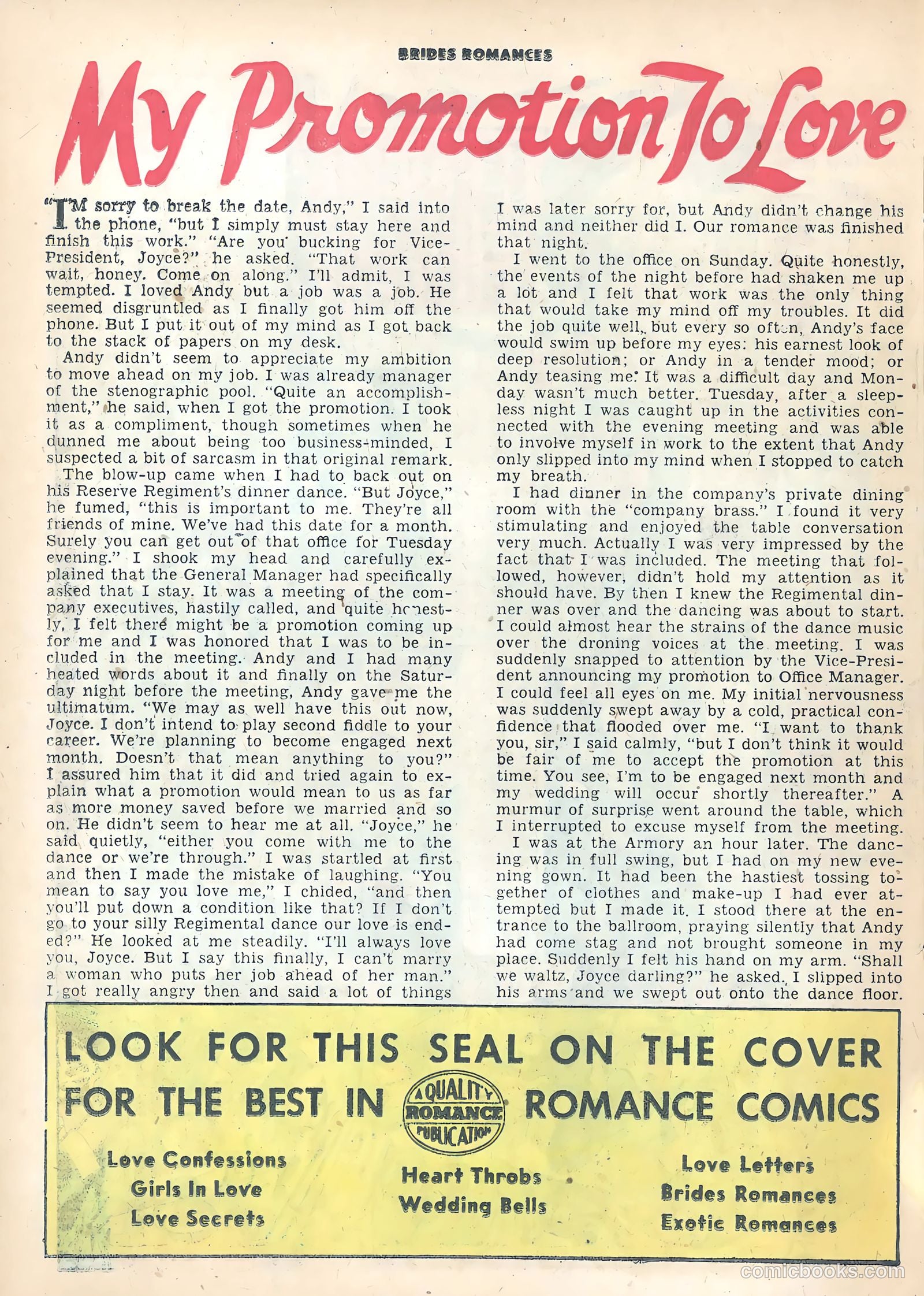 Brides Romances #22 — page 26 of 38