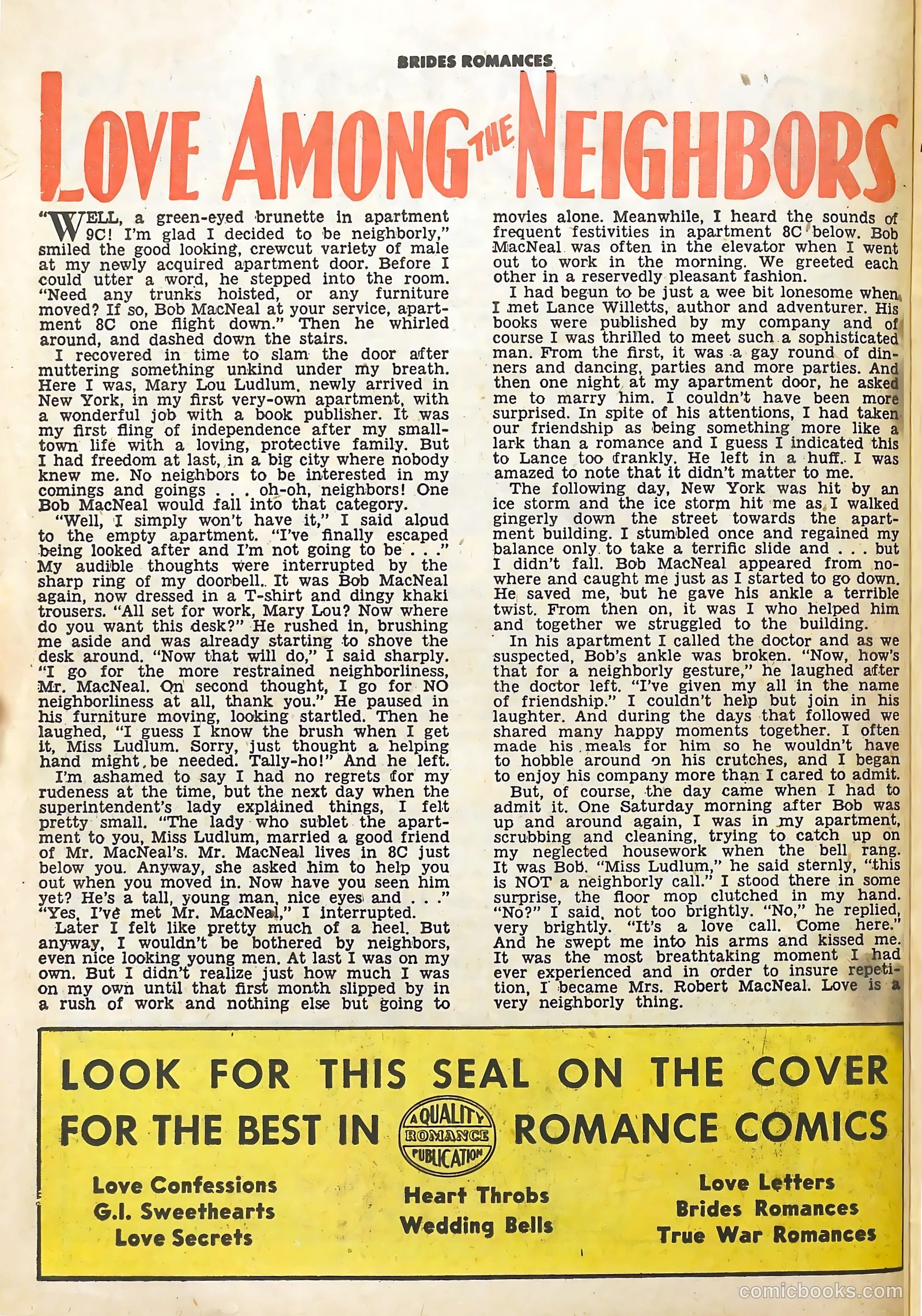 Brides Romances #7 — page 26 of 36
