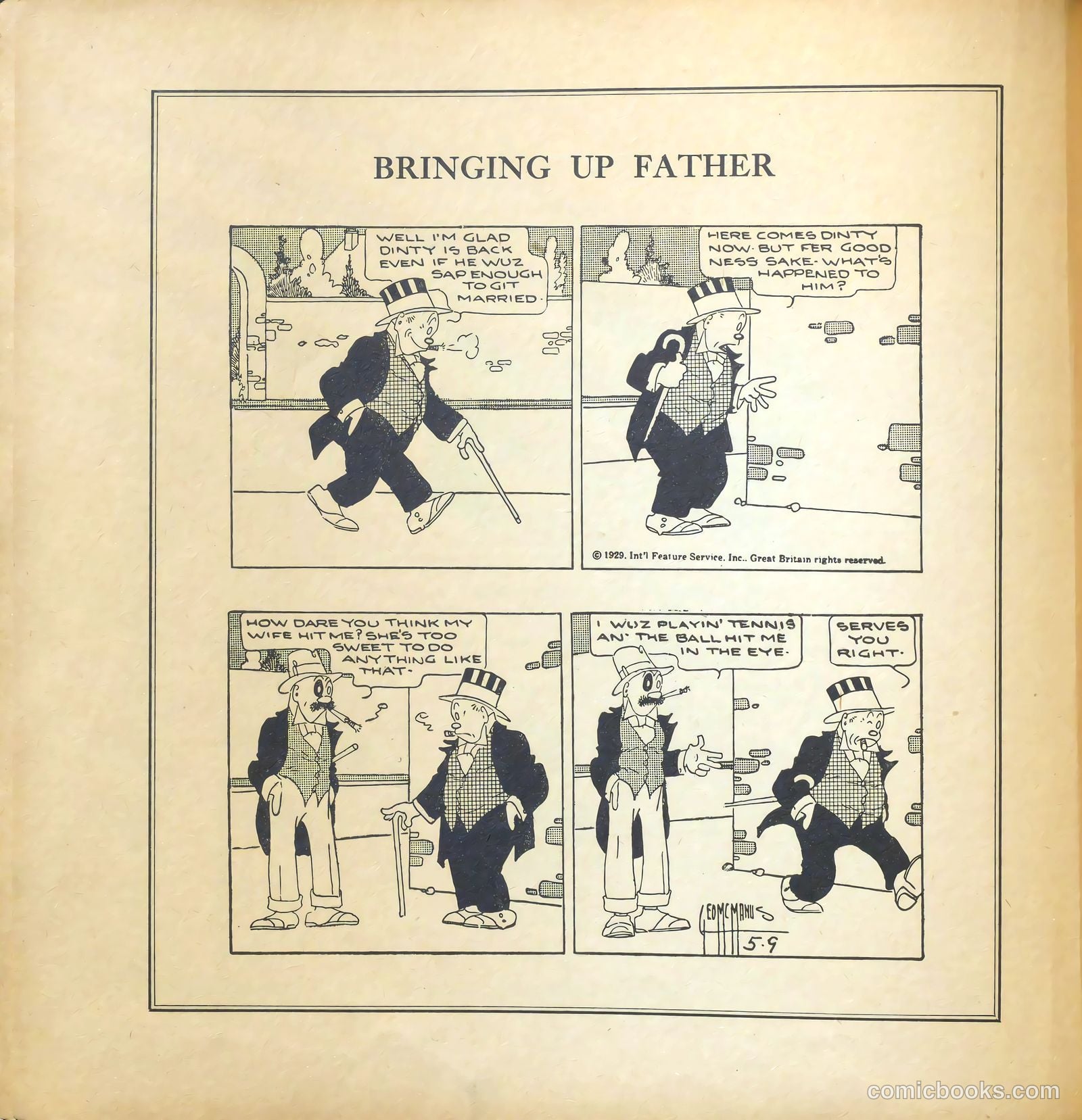 Bringing Up Father #18 — page 6 of 52