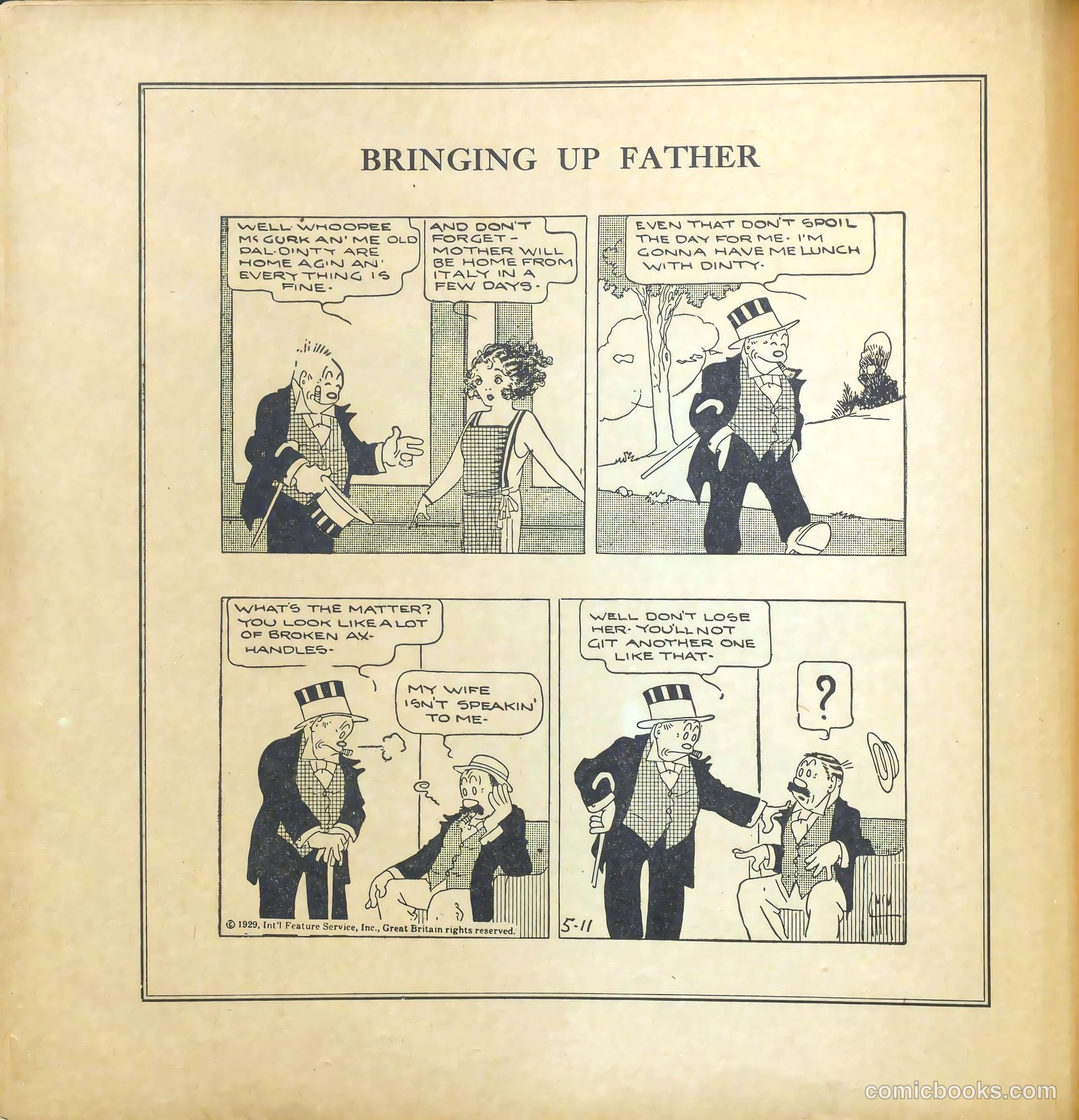 Bringing Up Father #18 — page 8 of 52