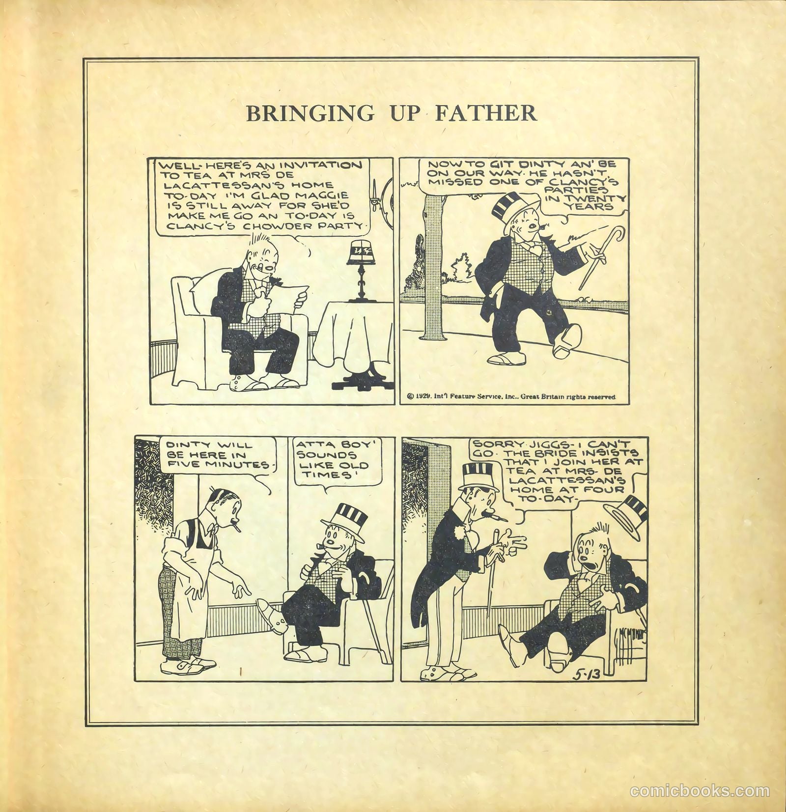 Bringing Up Father #18 — page 9 of 52