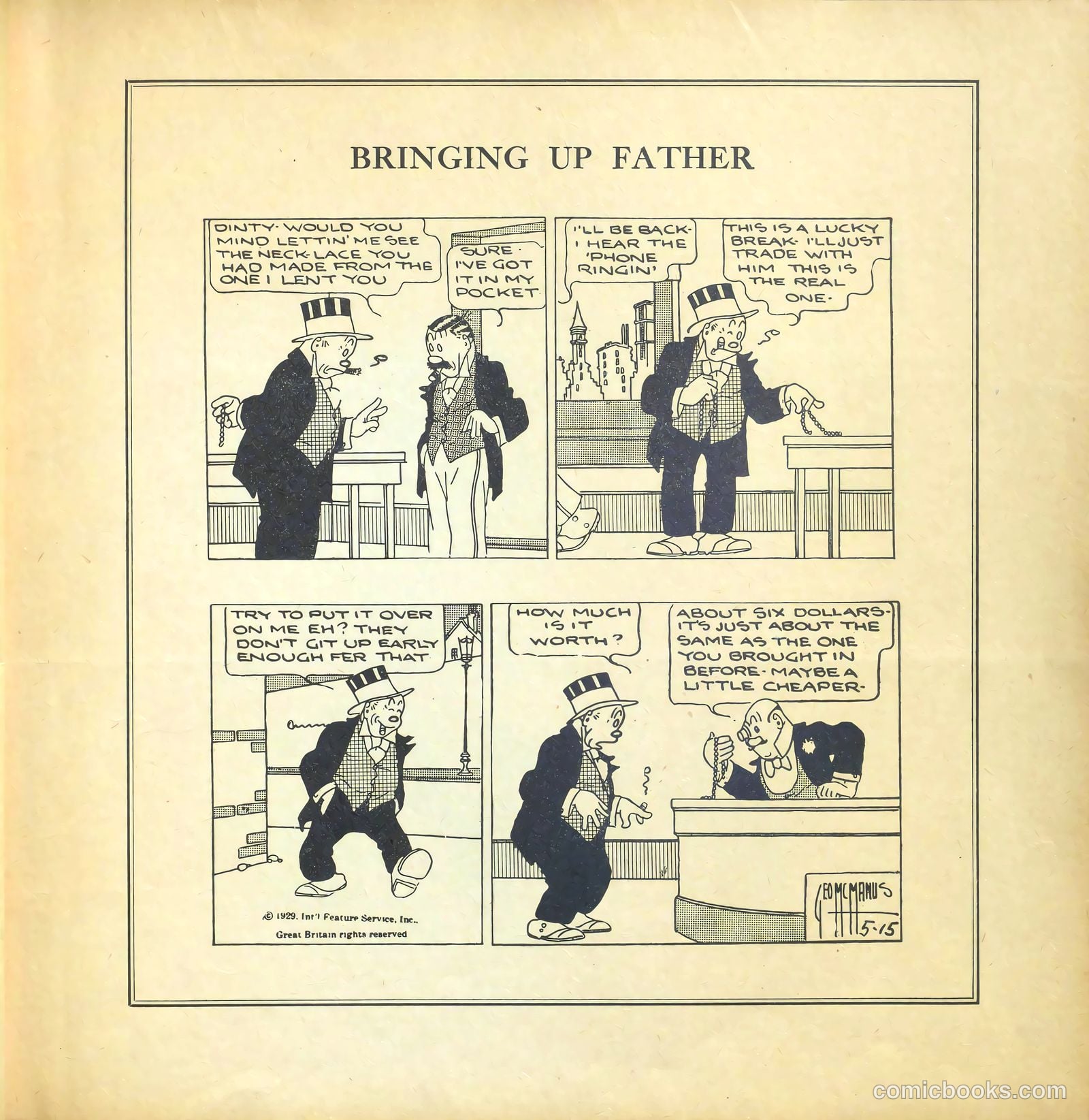 Bringing Up Father #18 — page 11 of 52