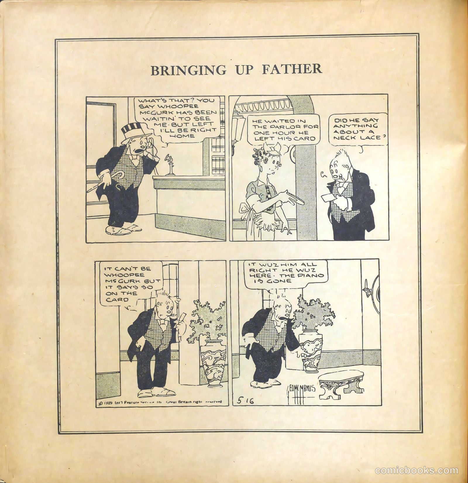 Bringing Up Father #18 — page 12 of 52