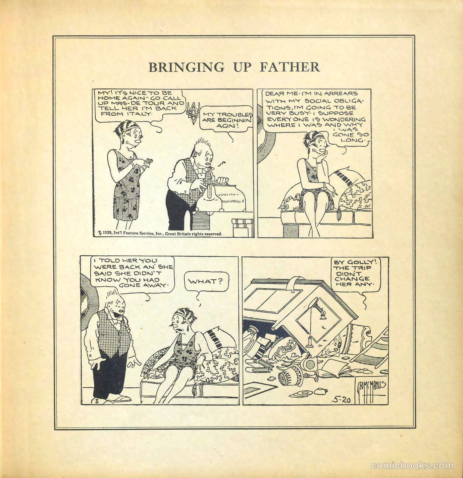 Bringing Up Father #18 — page 15 of 52