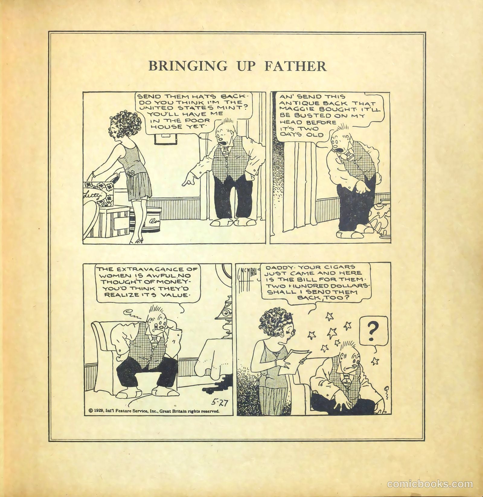 Bringing Up Father #18 — page 21 of 52