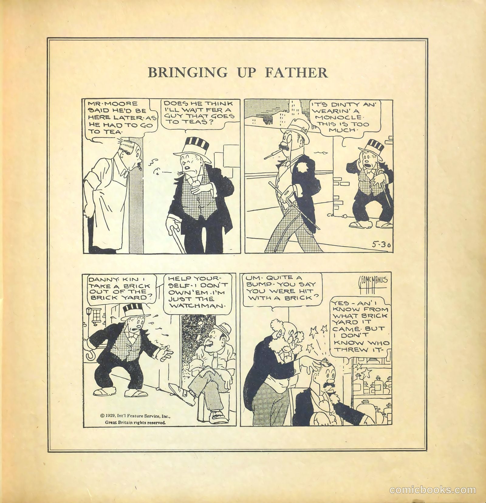 Bringing Up Father #18 — page 23 of 52