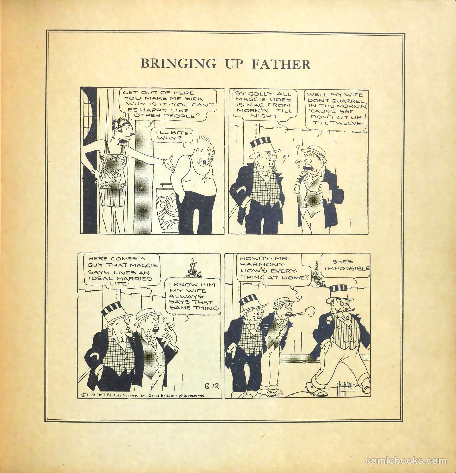 Bringing Up Father #18 — page 33 of 52