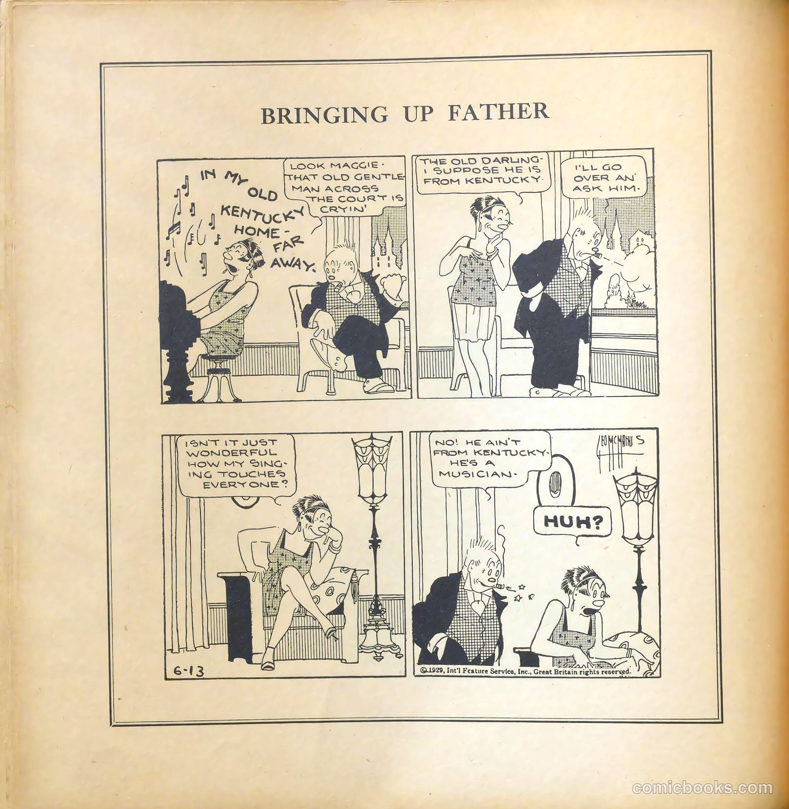Bringing Up Father #18 — page 34 of 52