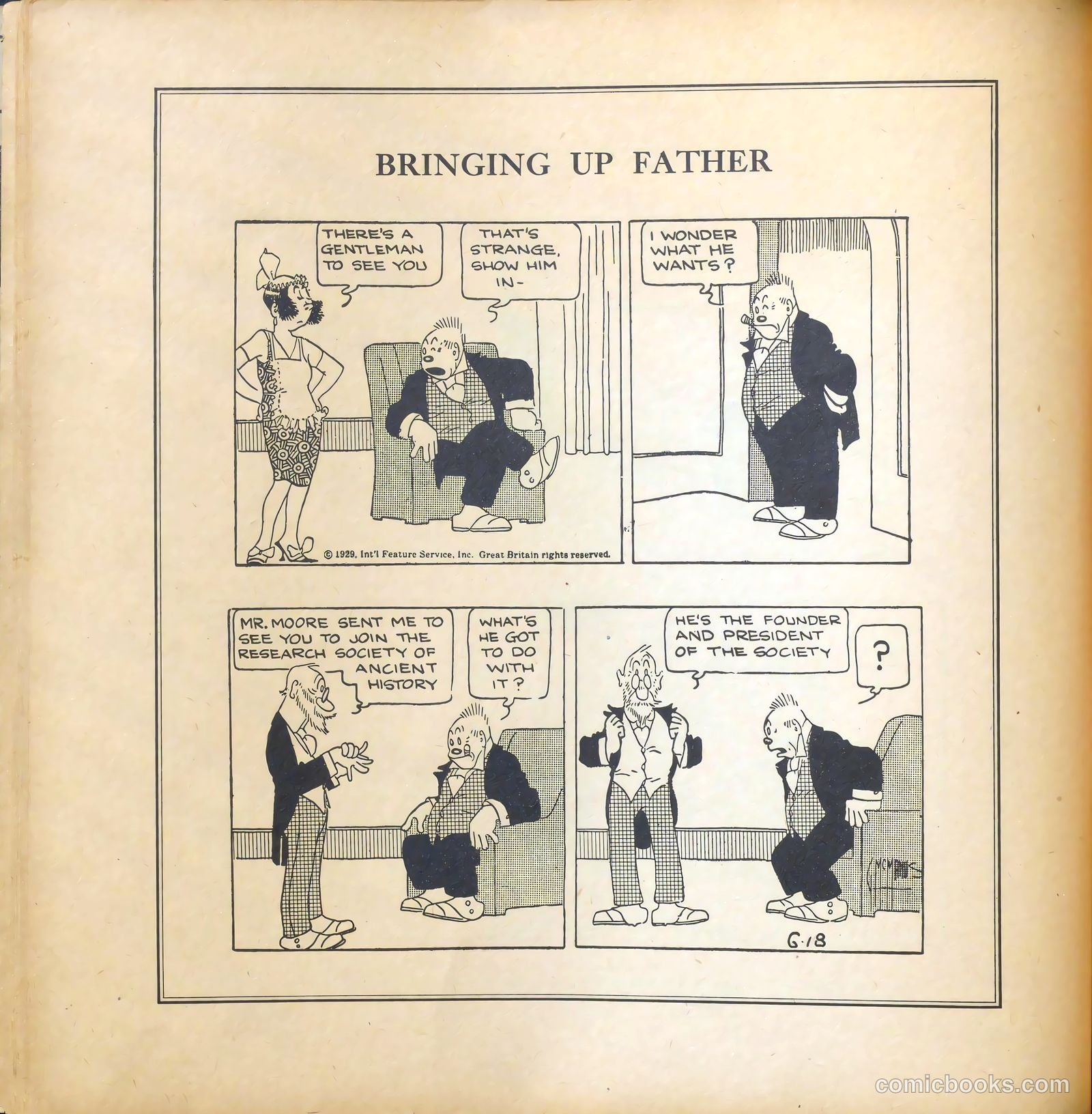 Bringing Up Father #18 — page 38 of 52