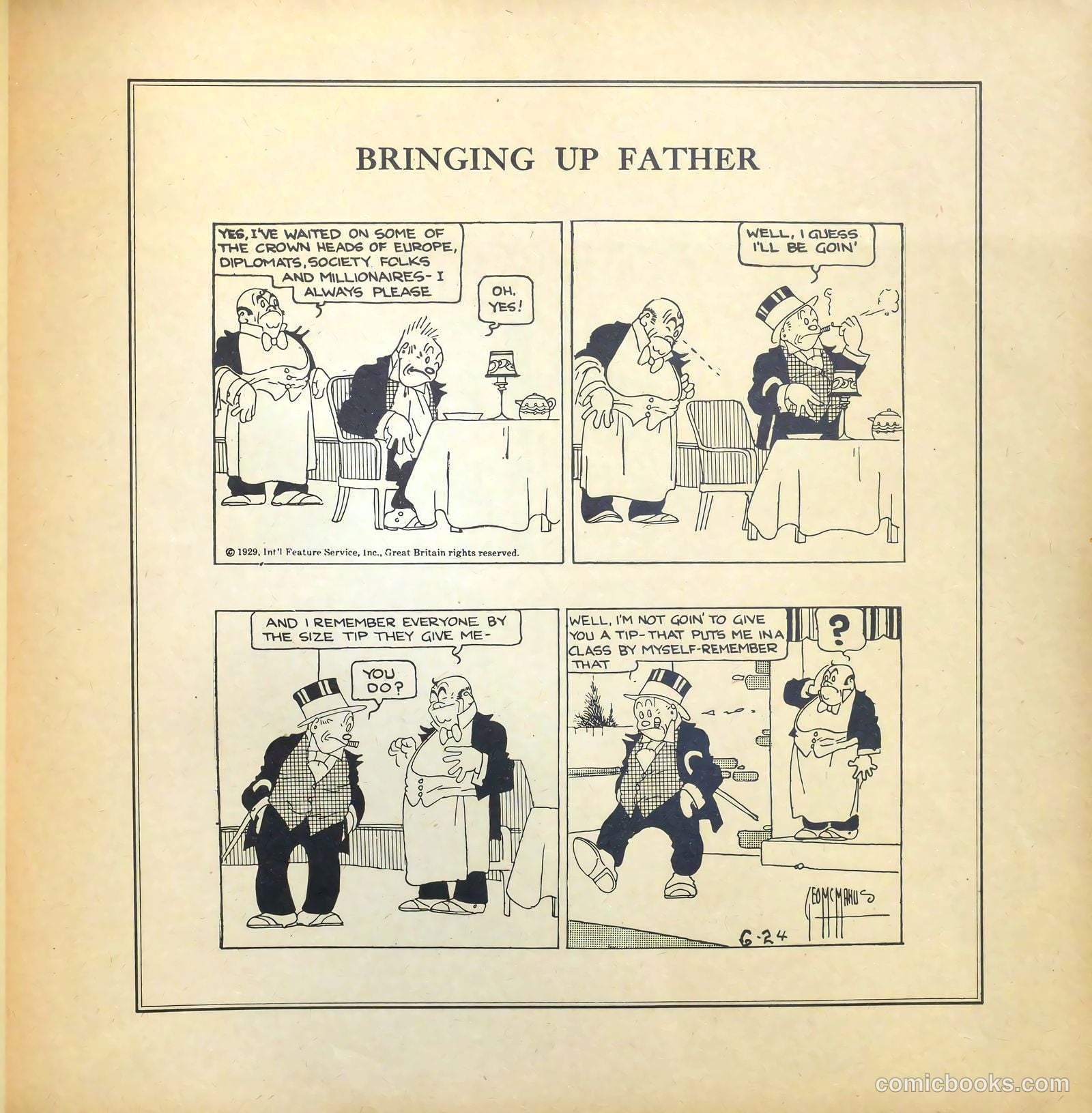 Bringing Up Father #18 — page 43 of 52