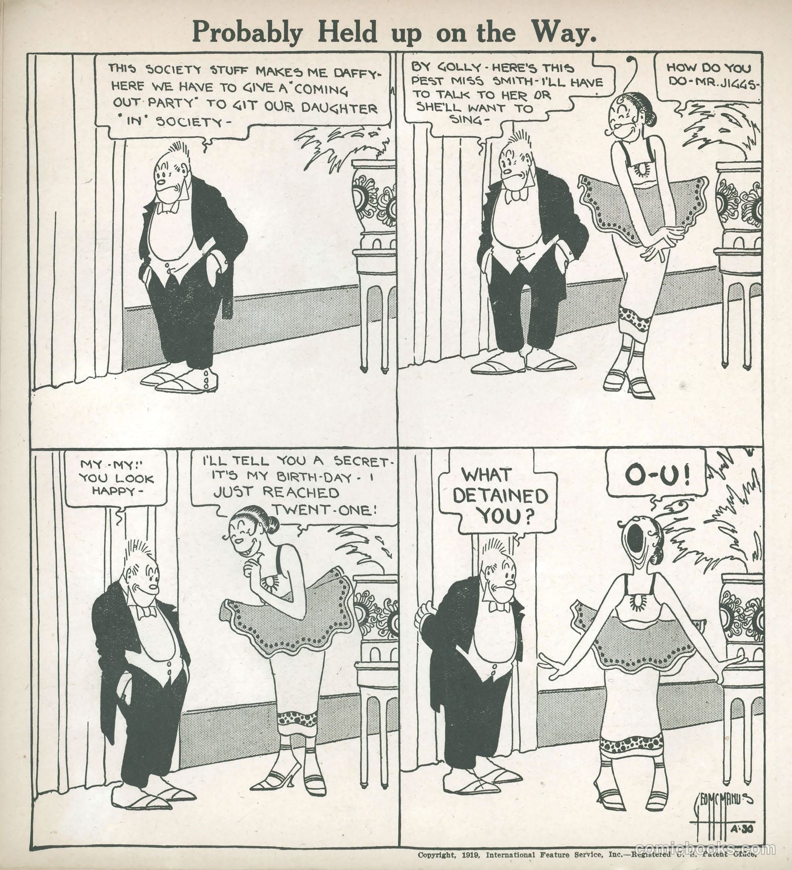 Bringing Up Father #2 — page 20 of 52