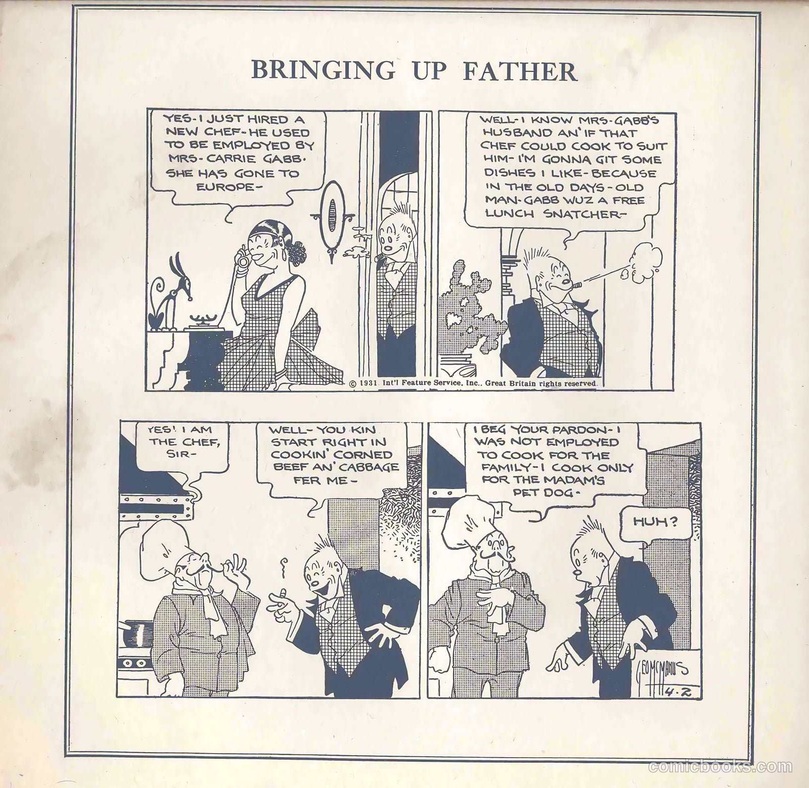 Bringing Up Father #22 — page 21 of 49