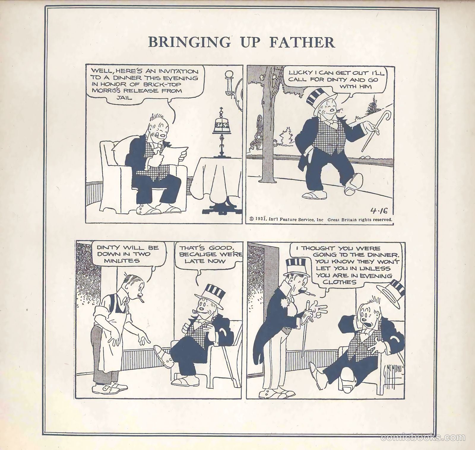 Bringing Up Father #22 — page 33 of 49