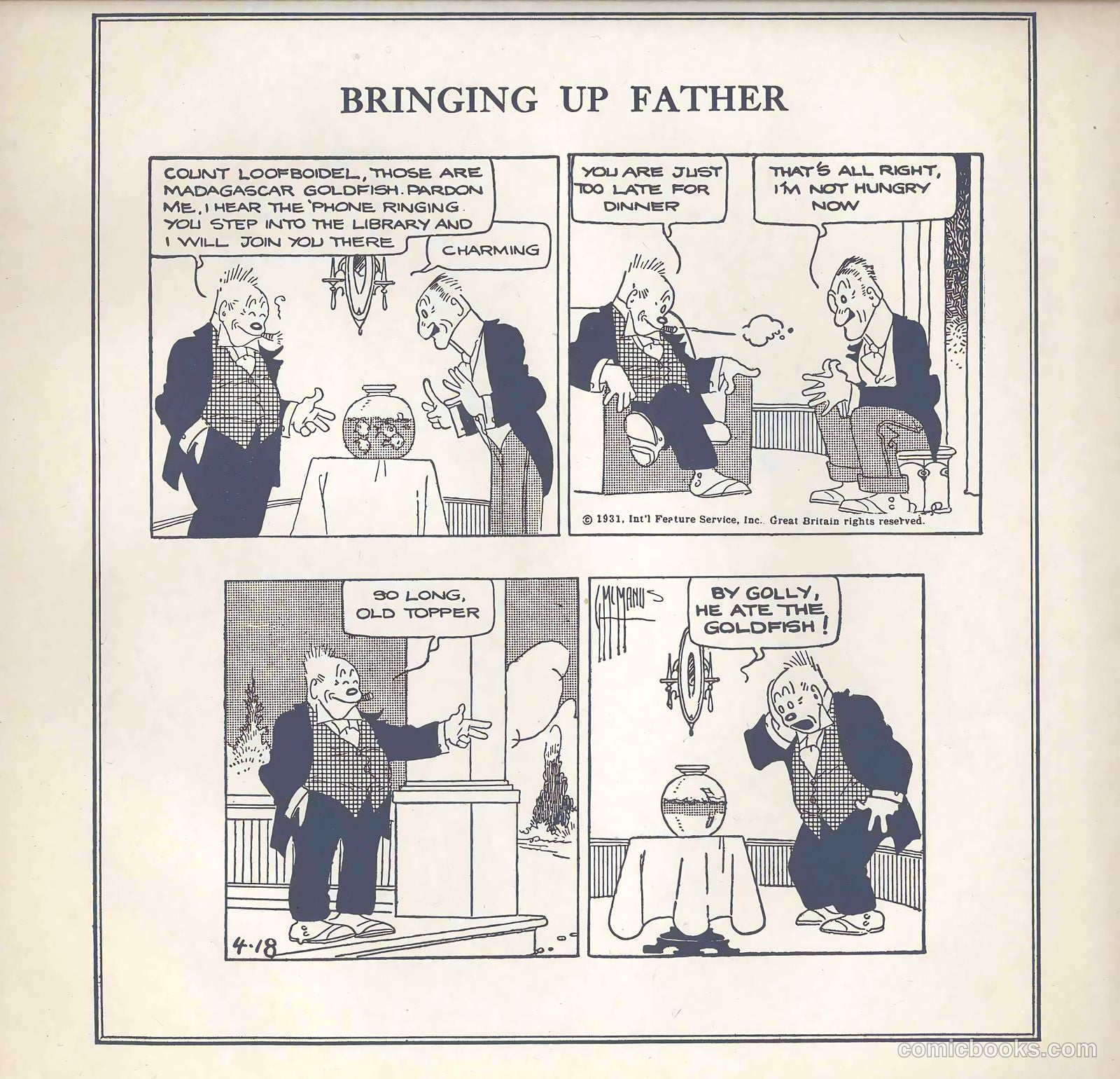 Bringing Up Father #22 — page 35 of 49