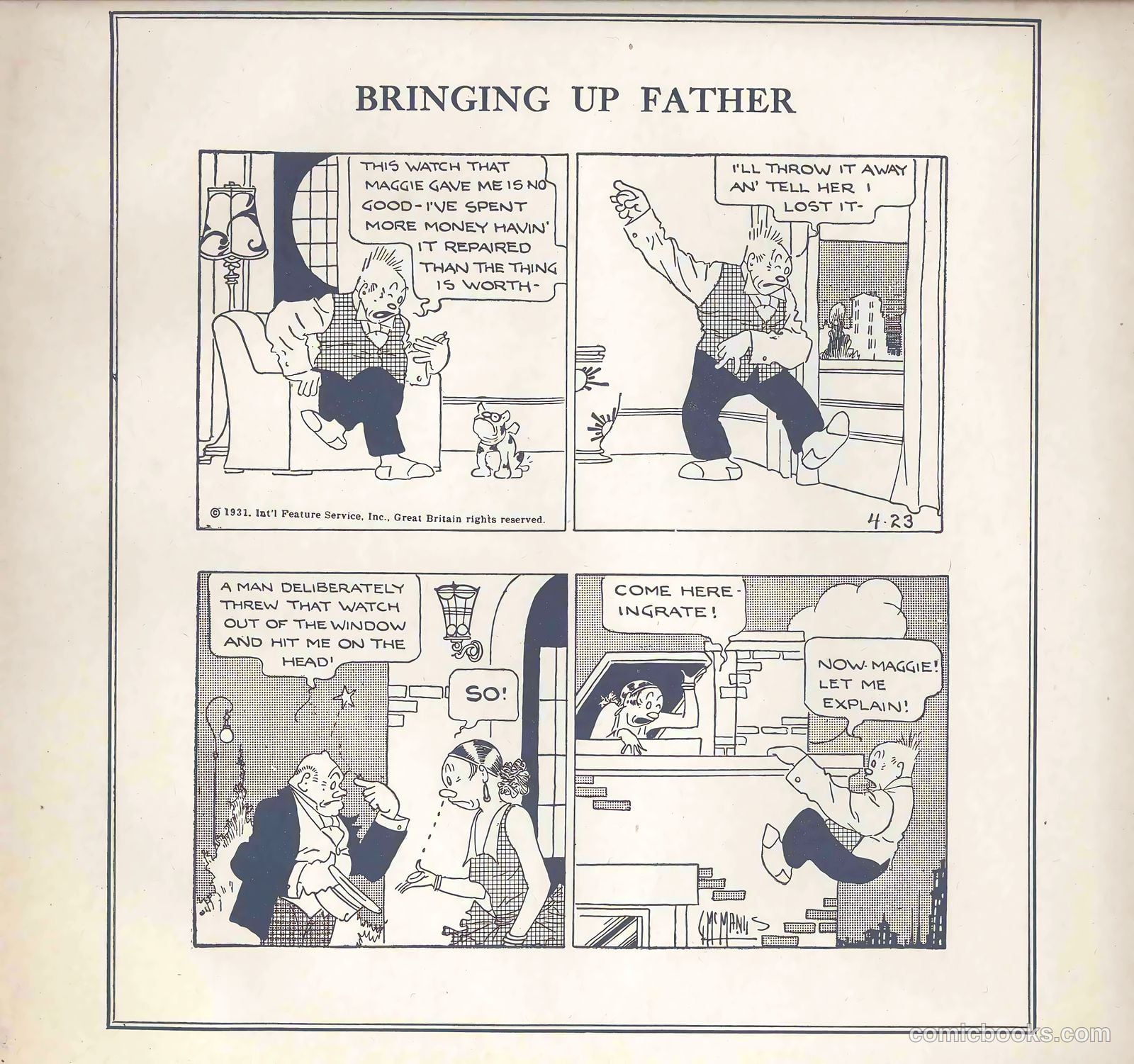 Bringing Up Father #22 — page 39 of 49