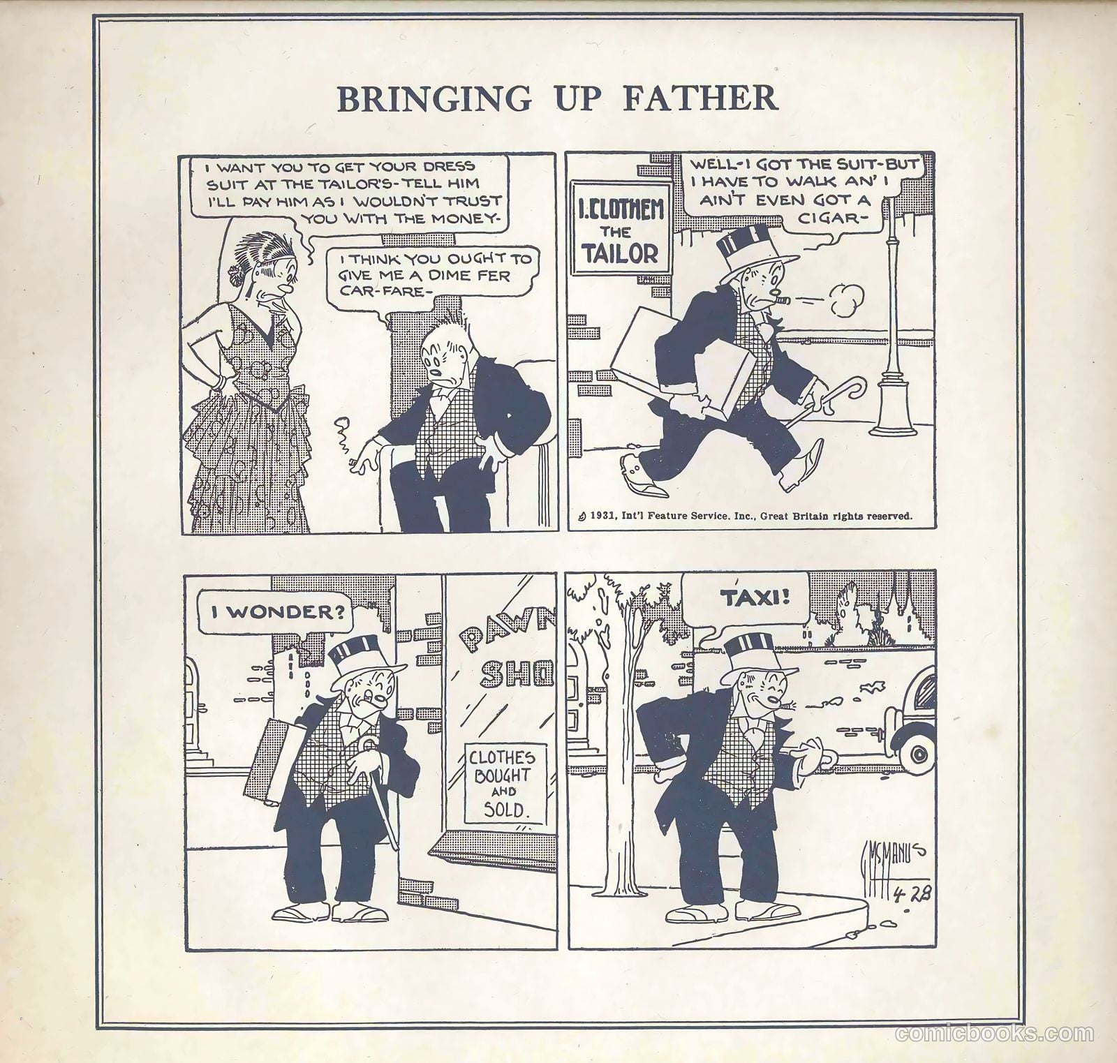 Bringing Up Father #22 — page 43 of 49