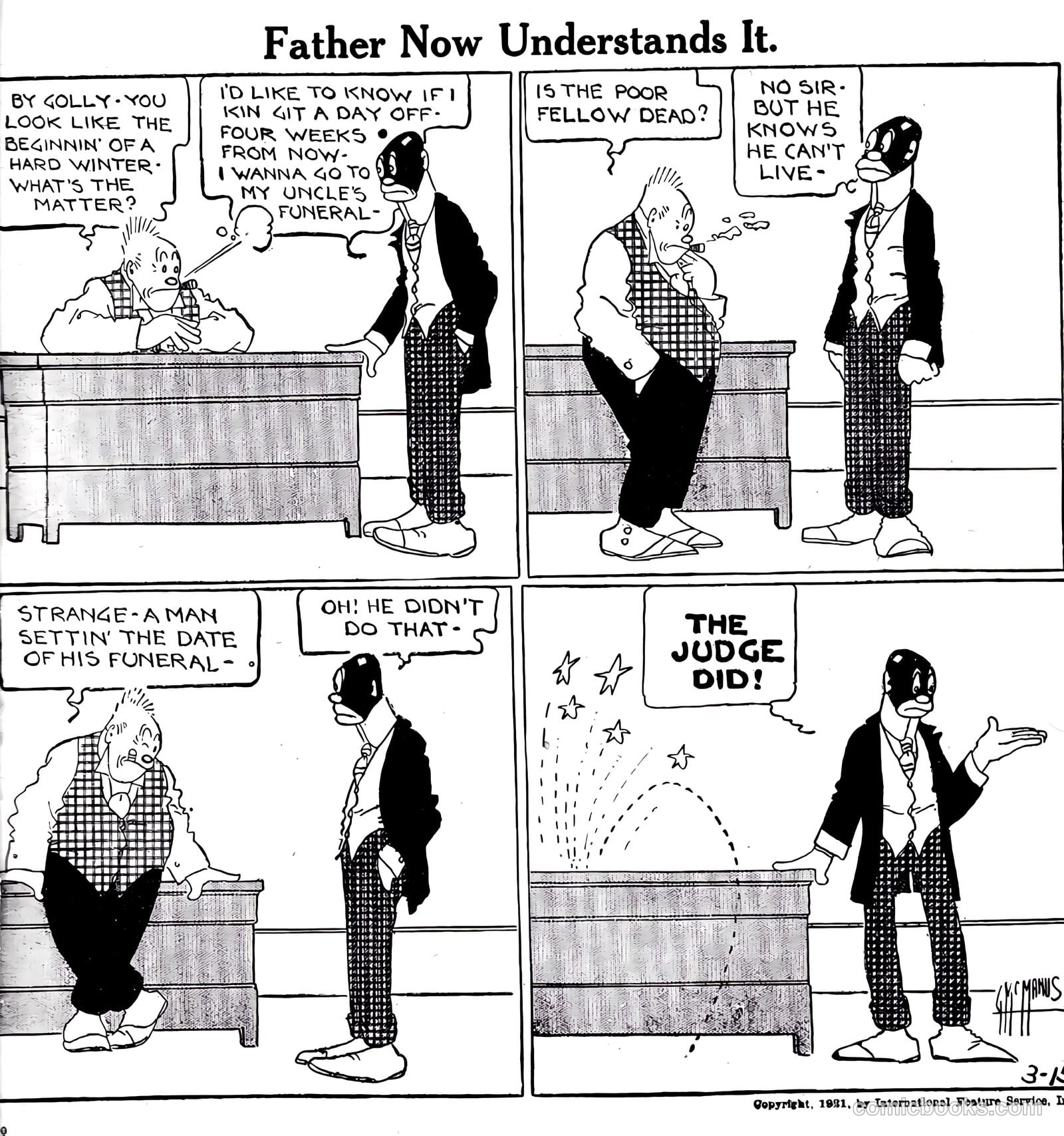 Bringing Up Father #4 — page 13 of 52