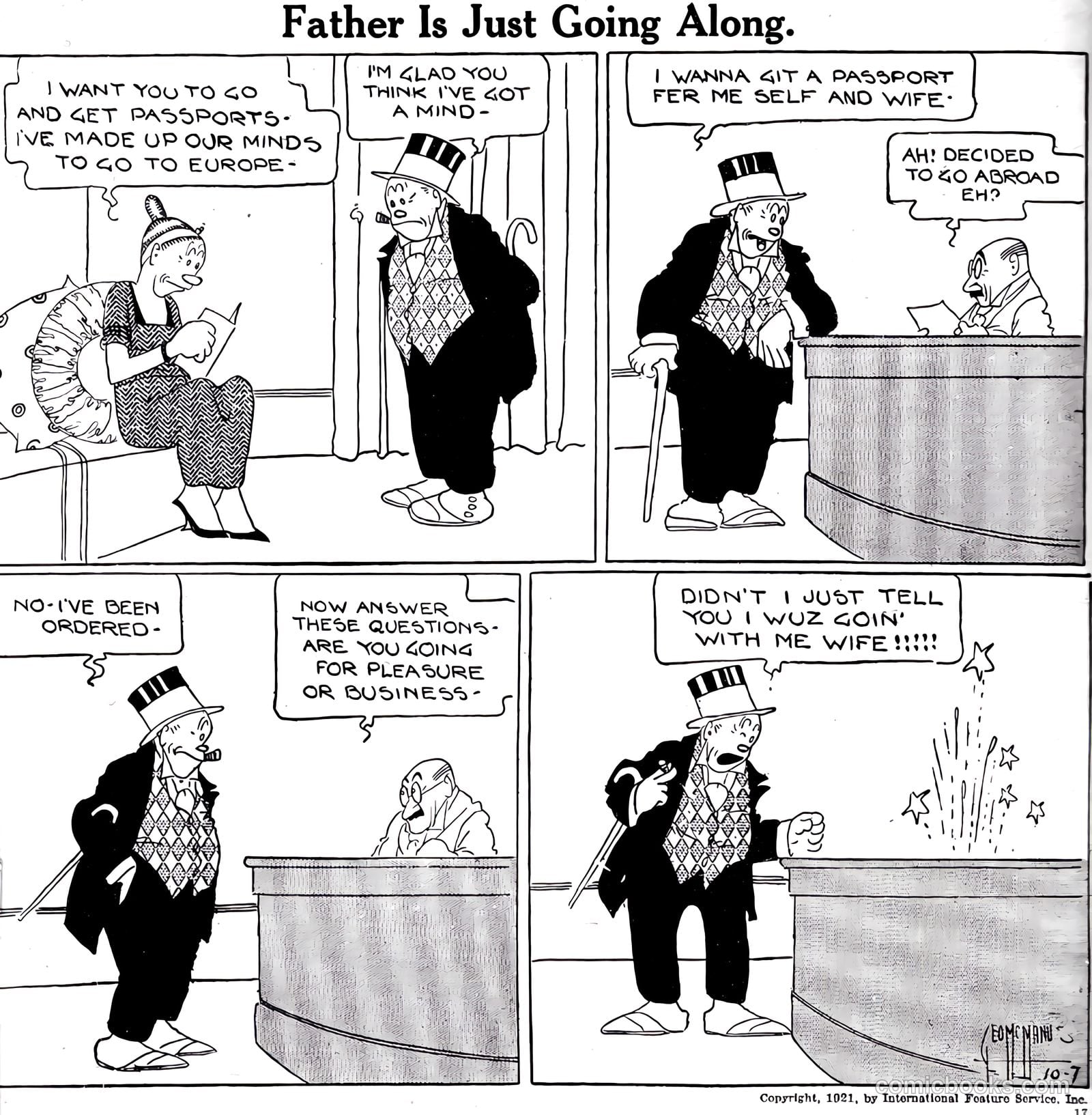 Bringing Up Father #4 — page 20 of 52